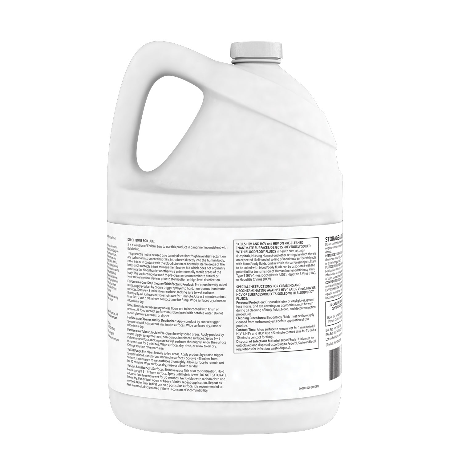 Diversey™ Oxivir® Tb Disinfectant Cleaner Gal. Gem State Paper