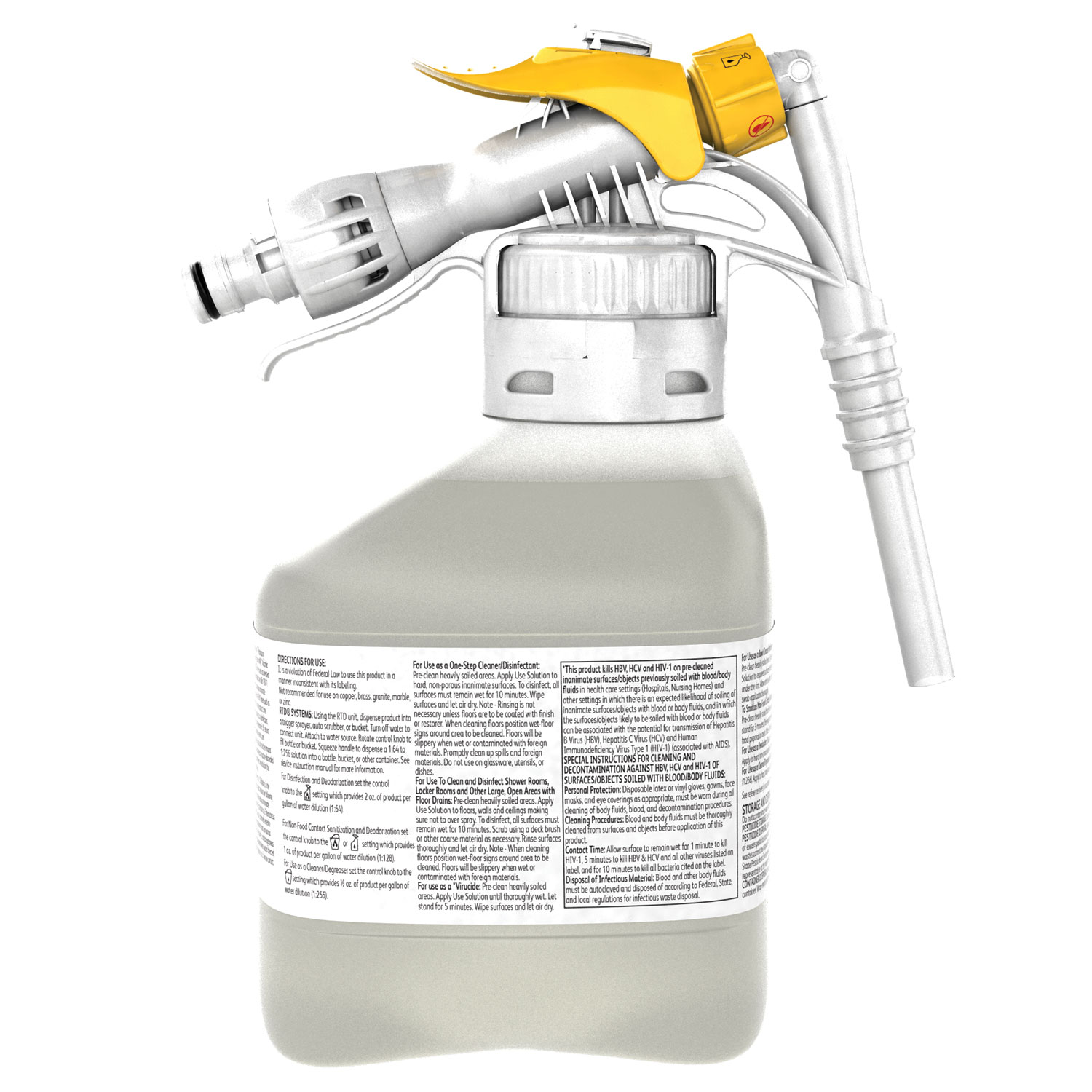 Diversey™ AlphaHP MultiSurface Disinfectant Cleaner, Citrus Scent, 1.
