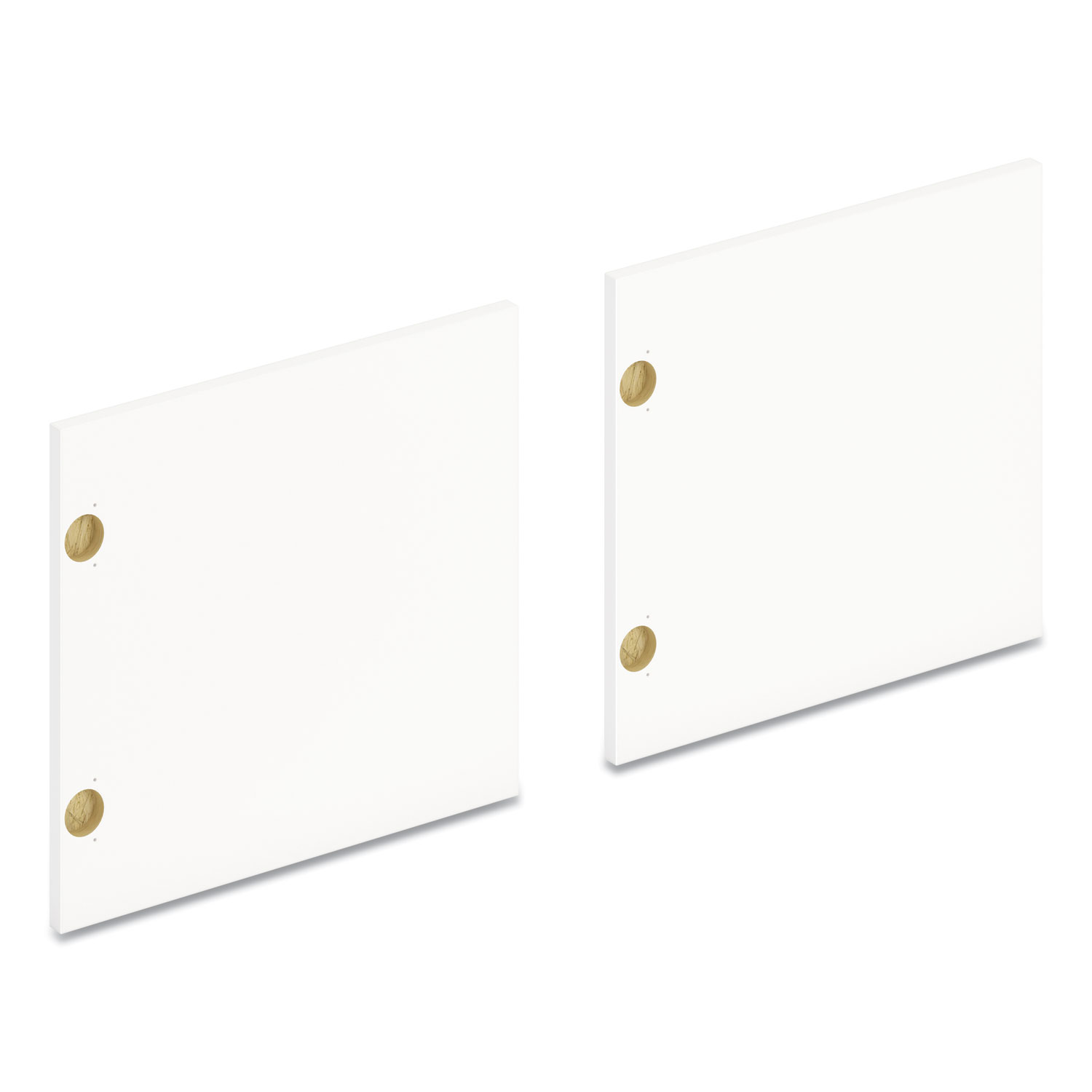 HON® Mod Laminate Doors for 66W Mod Desk Hutch, 16.37 x 14.83, Simply White, 2/Carton