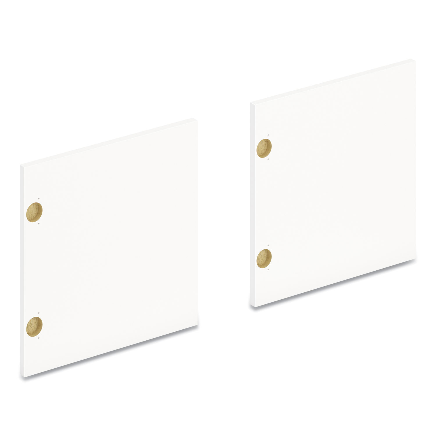 HON® Mod Laminate Doors for 60W Mod Desk Hutch, 14.87 x 14.83, Simply White, 2/Carton