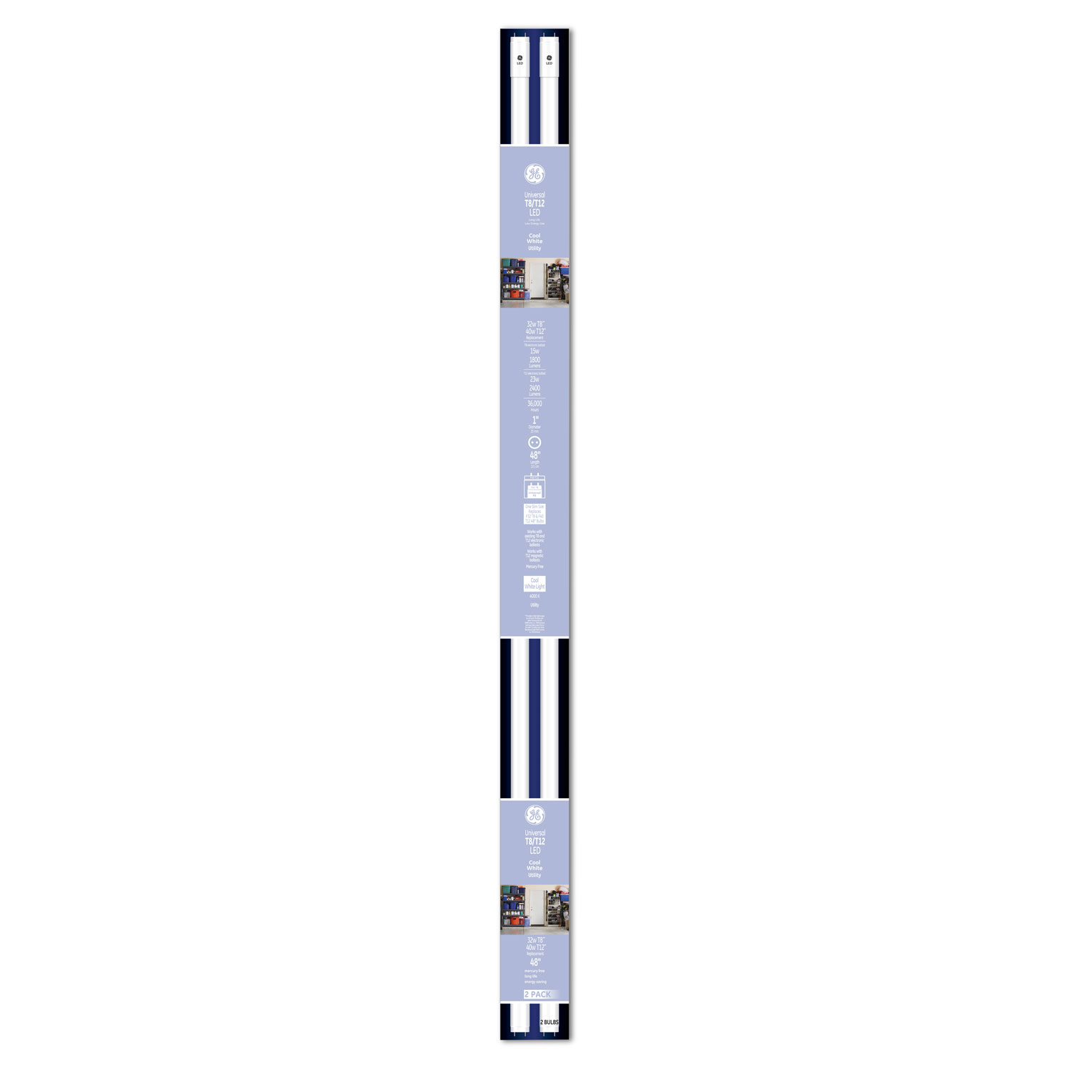 Fluorescent Tubes - 48 T8, Cool White