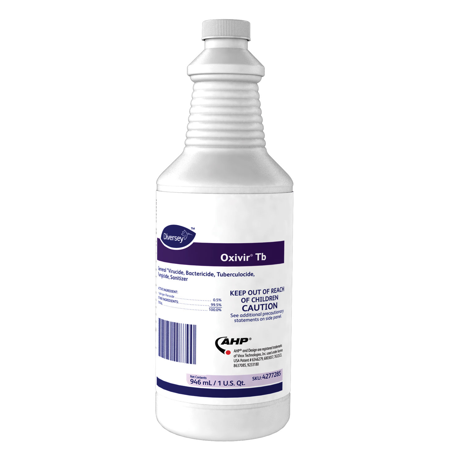 Diversey 4277285 Oxivir TB One-Step Disinfectant Cleaner, Liquid, 32 oz (DVO4277285EA) 