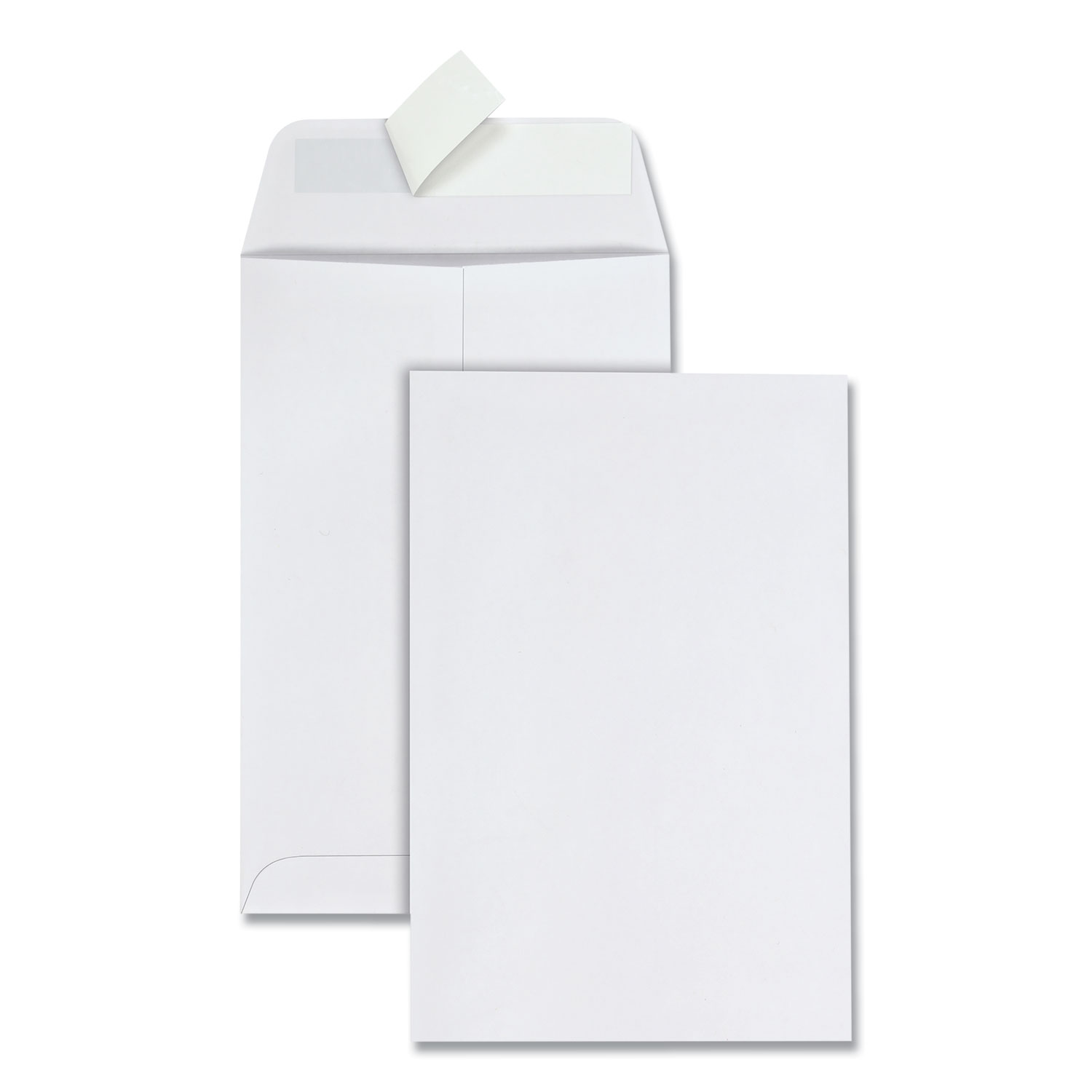 Redi-Strip Catalog Envelope, #1, Cheese Blade Flap, Redi-Strip Adhesive  Closure, 6 x 9, White, 100/Box - CAM Office Services, Inc.