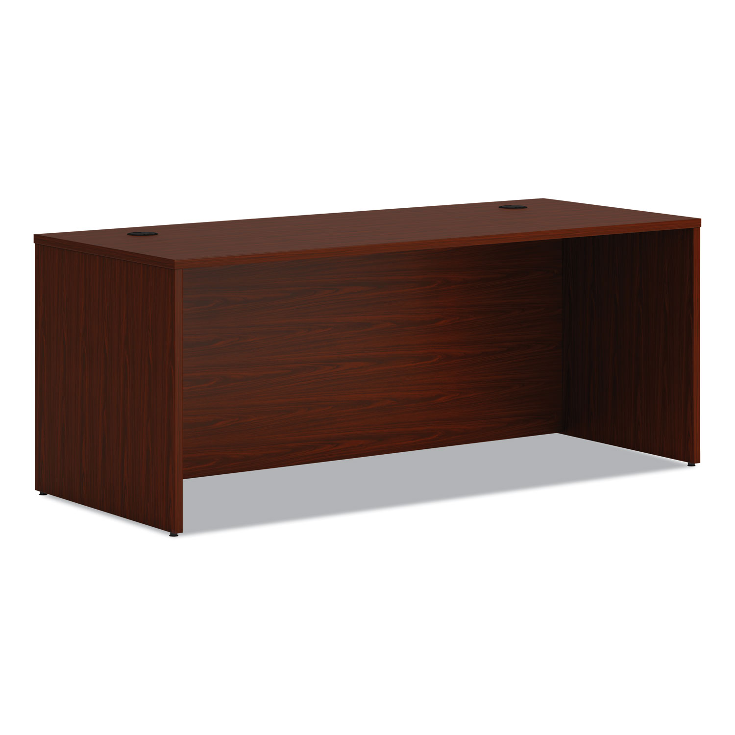 HON® Mod Desk Shell, 72w x 30d x 29h, Traditional Mahogany