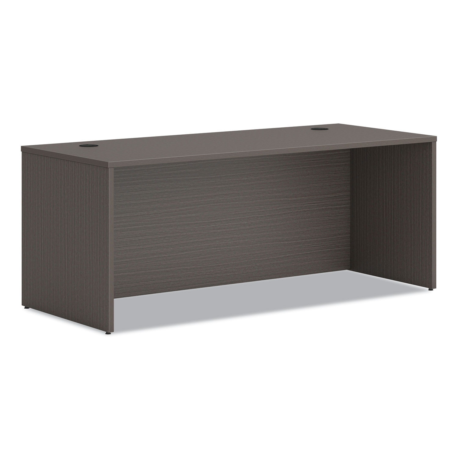 HON® Mod Desk Shell, 72w x 30d x 29h, Slate Teak