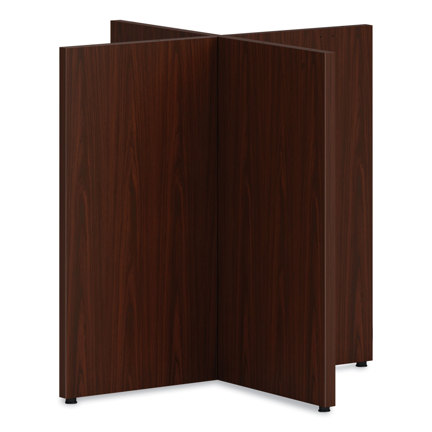  HON HONTBL48BSELT1 Mod X-Base for 48 Table Tops, Traditional Mahogany (HONTBL48BSELT1) 