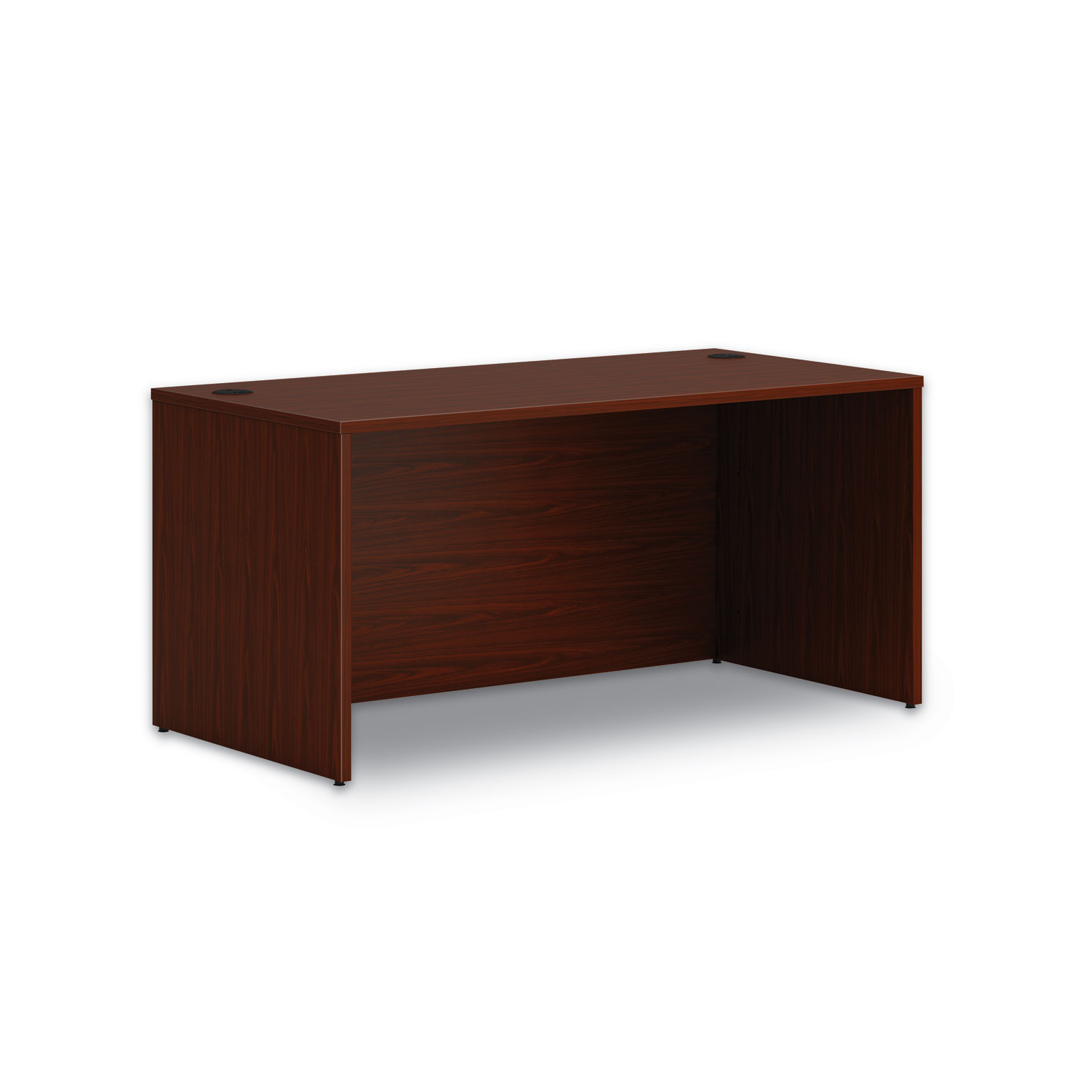 HON® Mod Desk Shell, 60w x 30d x 29h, Traditional Mahogany