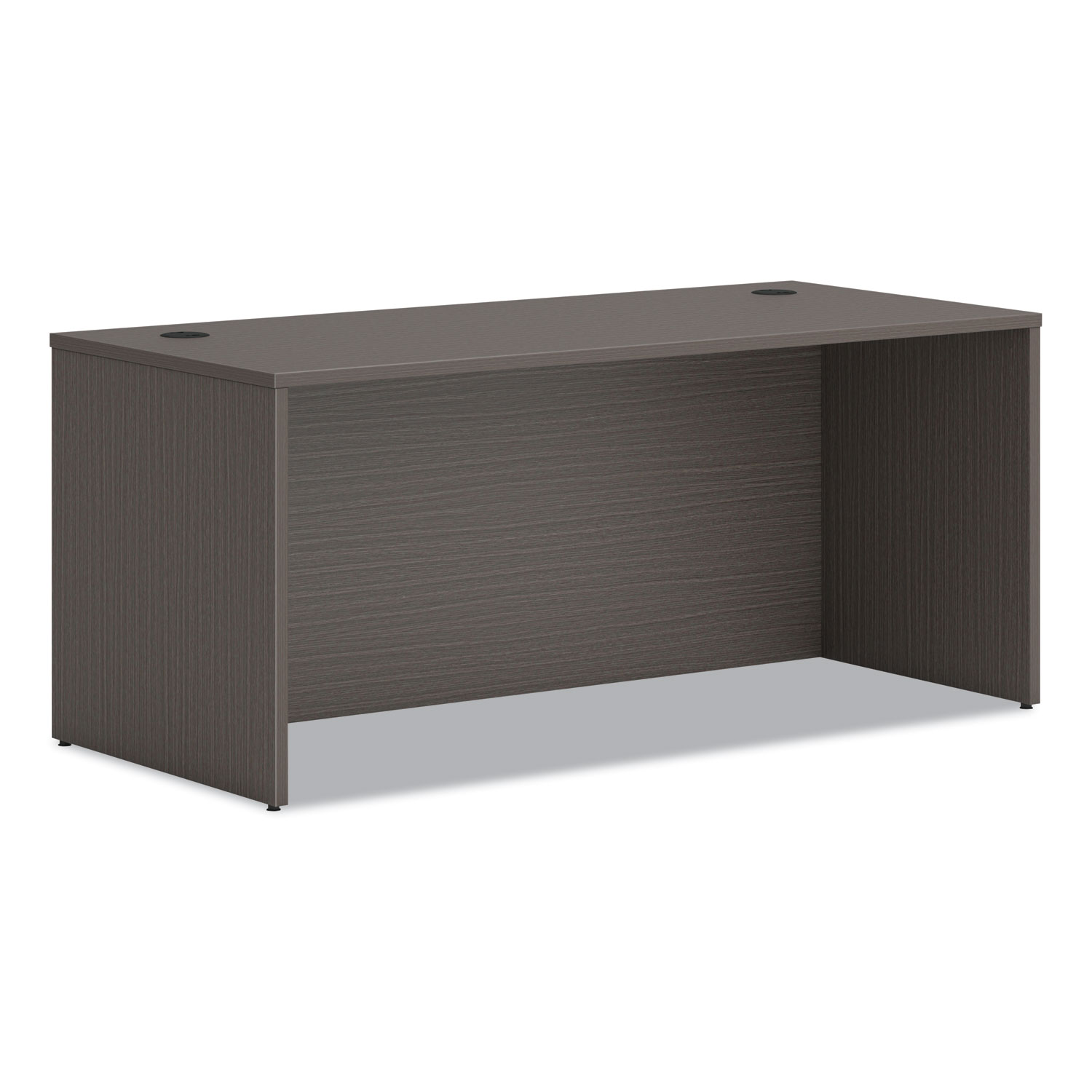HON® Mod Desk Shell, 66w x 30d x 29h, Slate Teak