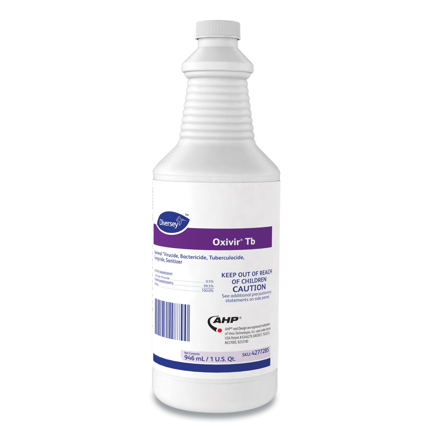 Oxivir TB One-Step Disinfectant Cleaner, Liquid, 32 oz