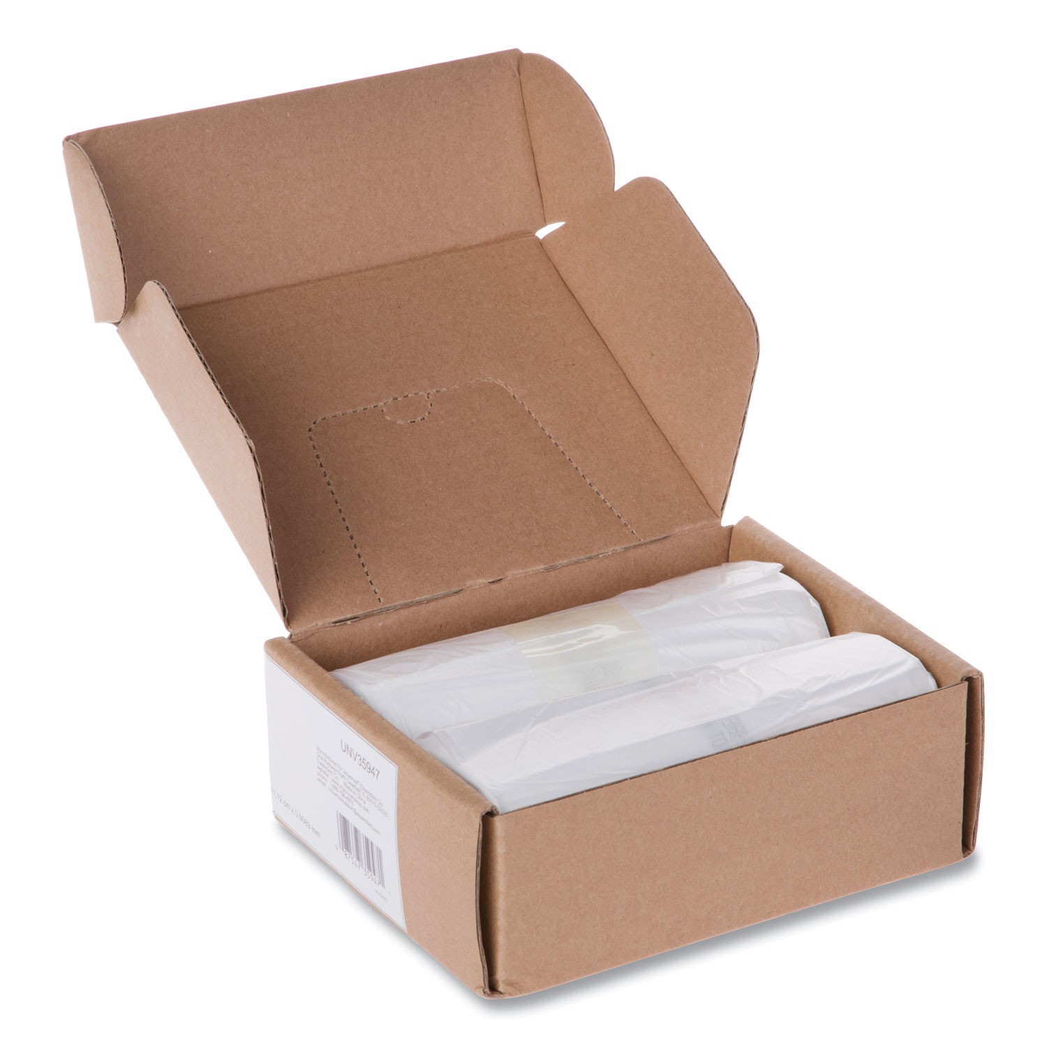 thumbnail image 2 of Universal High Density Shredder Bag 56 Gal 48 H X 28 W X 22 D Clear 100 2 of 14