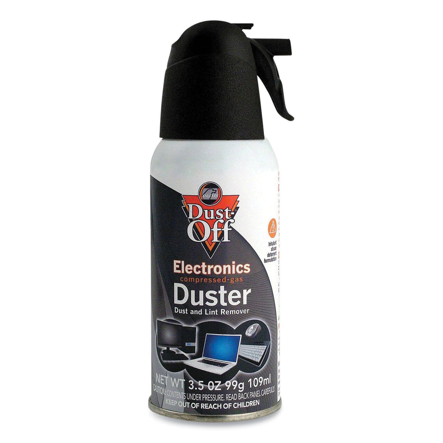 Disposable Compressed Gas Duster, 3.5 oz Can