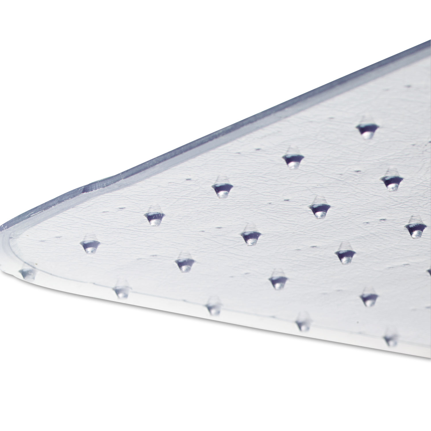 7220013053062, SKILCRAFT HeavyDuty Chair Mat, PlushtoHigh Pile Carpet, 45 x 53, Clear