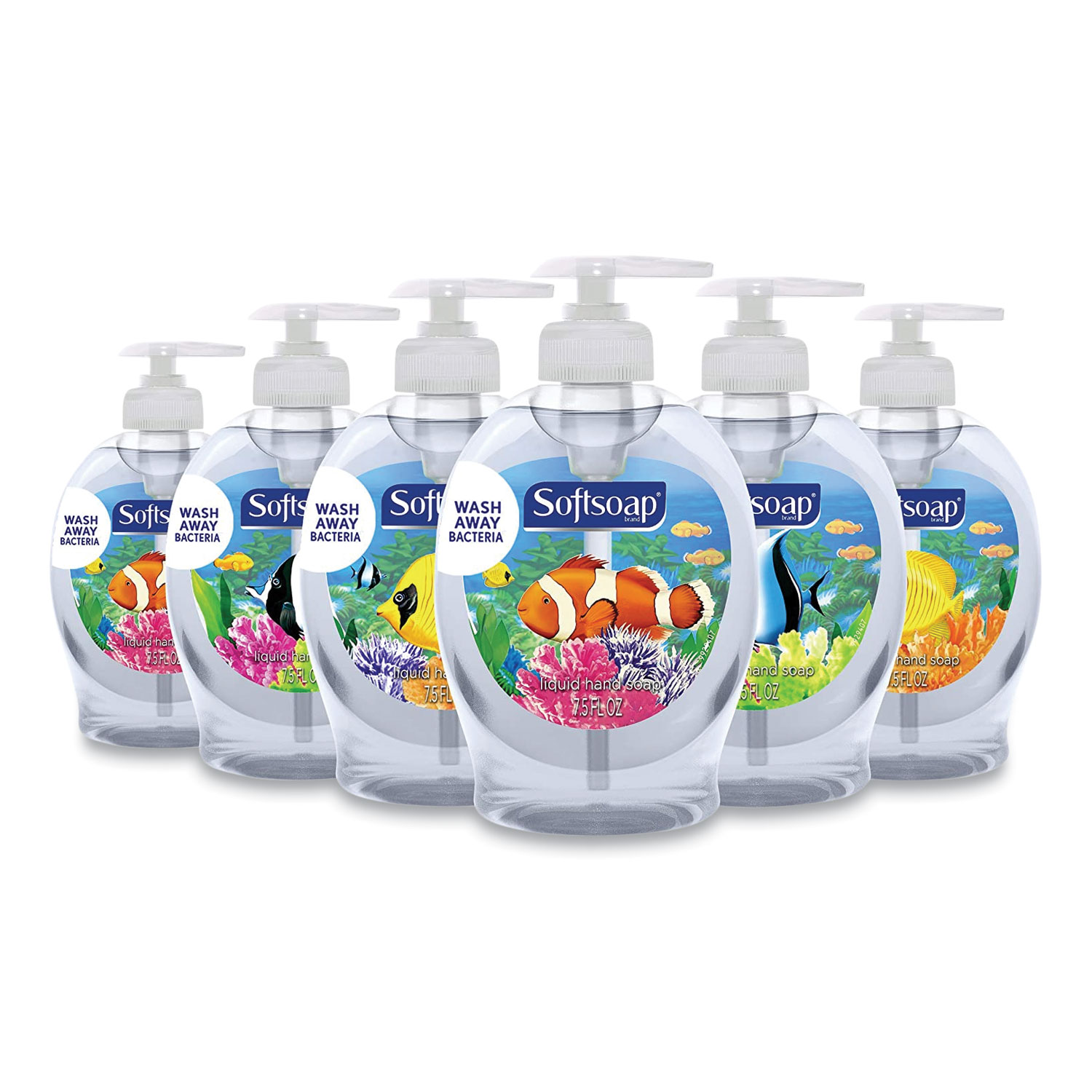  Softsoap US07384A Moisturizing Hand Soap, Fresh, 7.5 oz Bottle, 6/Carton (CPC98656) 