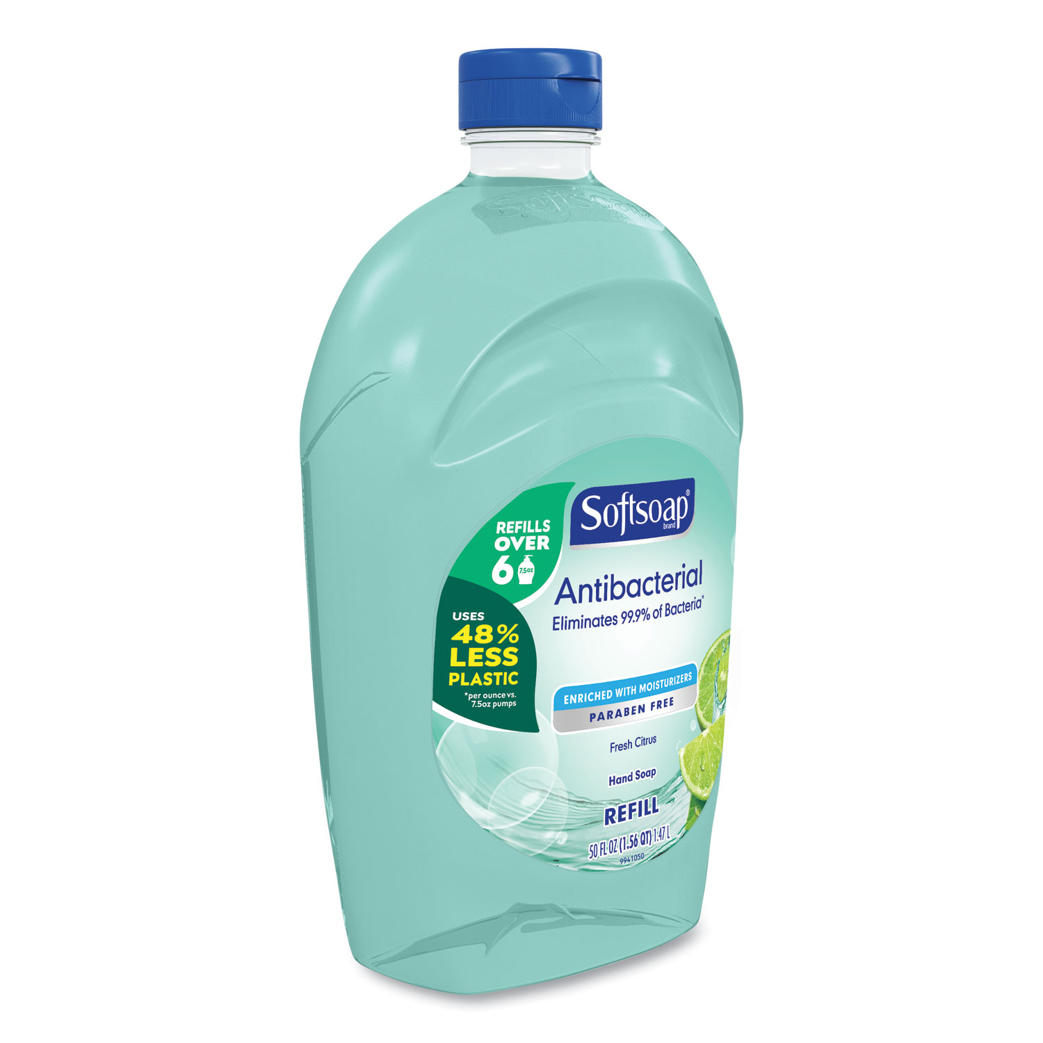 Softsoap® Antibacterial Liquid Hand Soap Refills, Fresh, 50 oz, Green