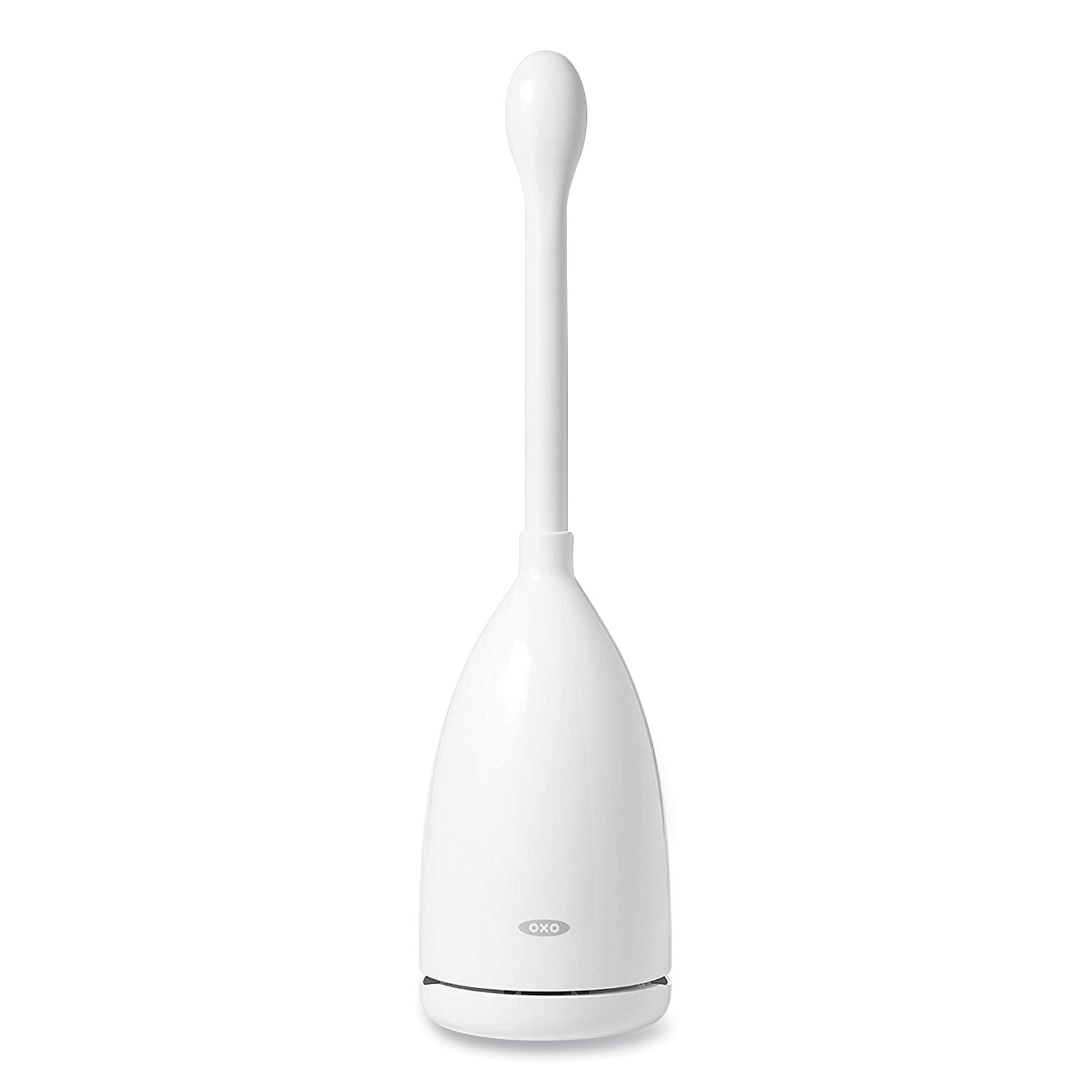  OXO 12241600 Good Grips Nylon Toilet Brush with Canister, 18.5, White (OXO24380704) 