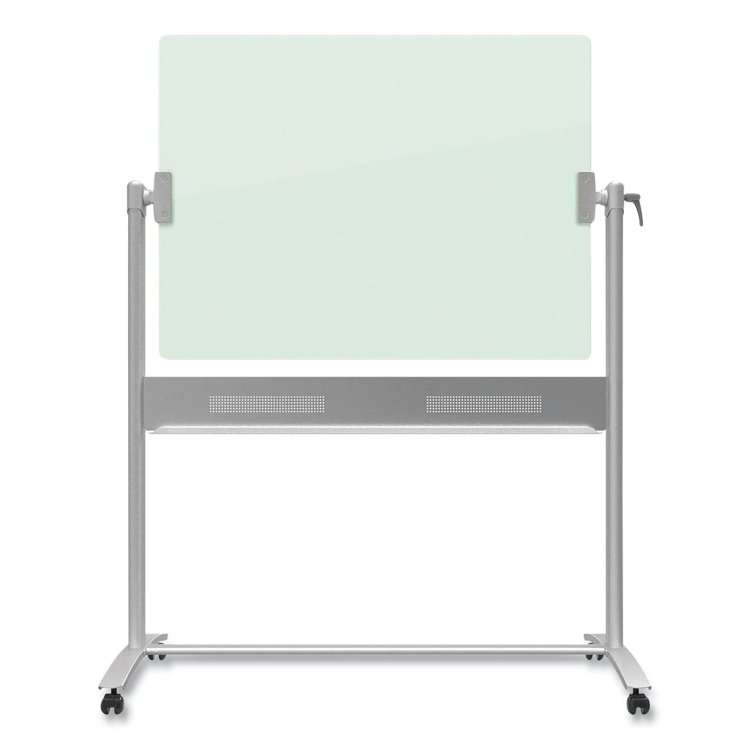 Quartet® Infinity Glass Dry-Erase Board Presentation Easel, 24 x 36, White Surface, Frameless
