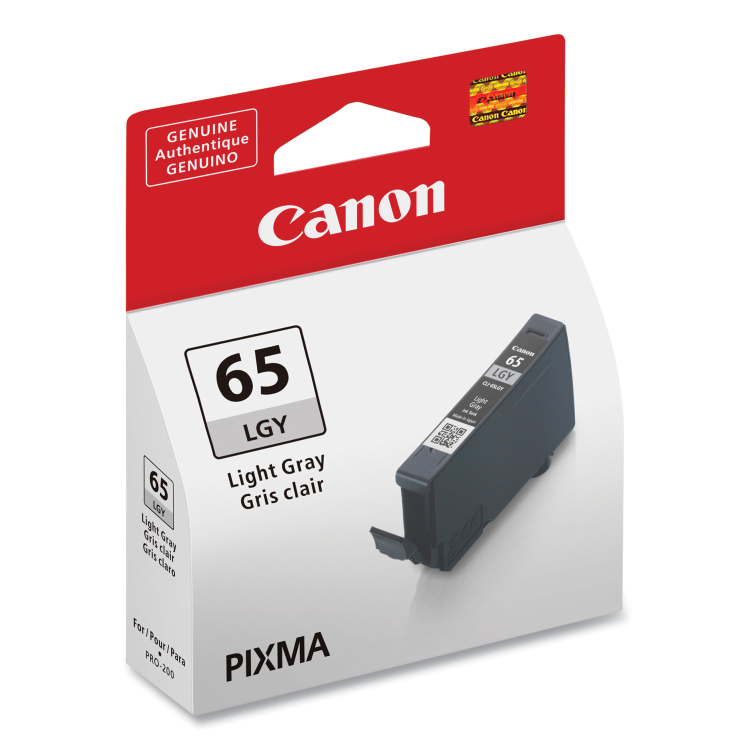 Canon® 4222C002 (CLI-65) Ink, Light Gray
