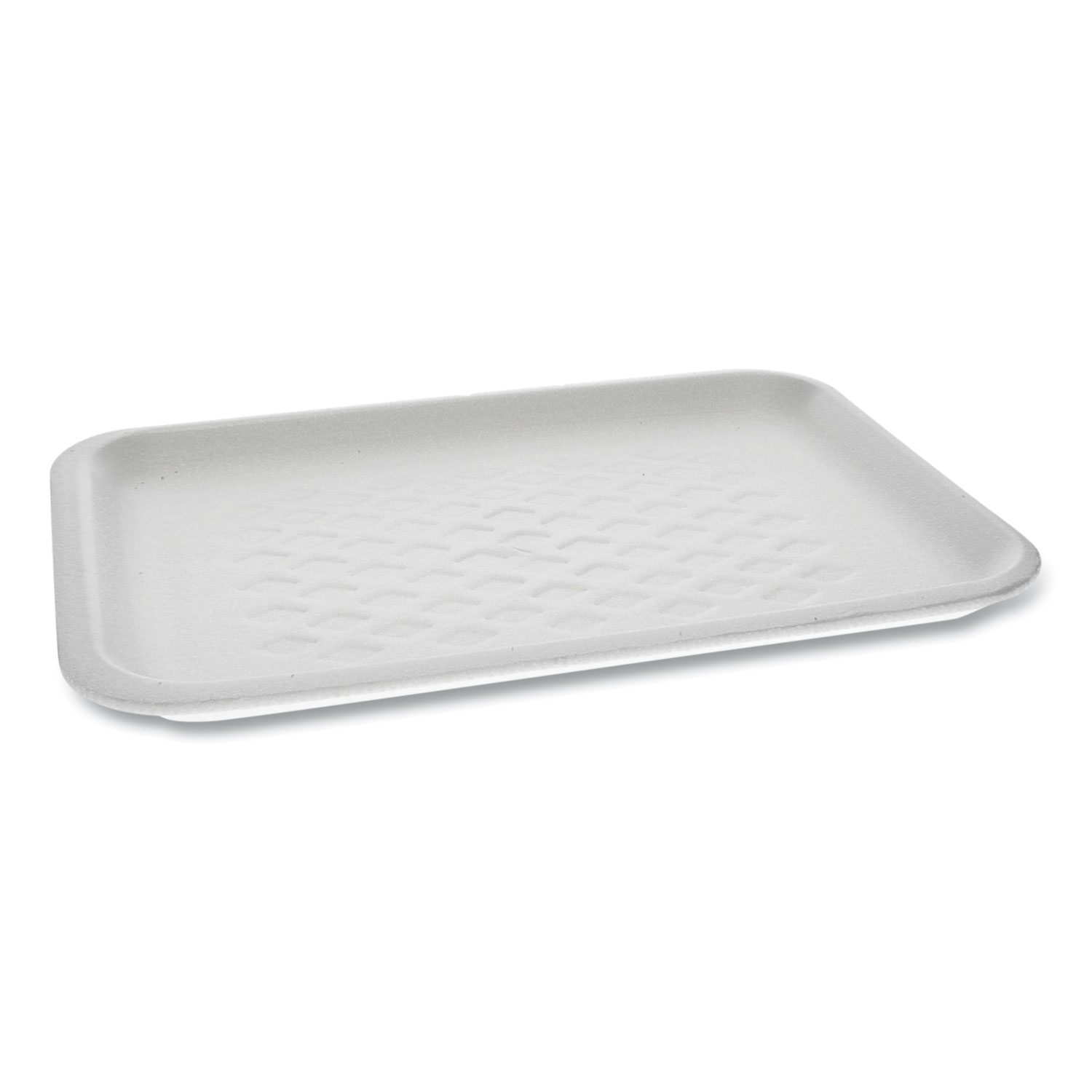Pactiv Supermarket Tray, #2S, 10.75 x 5.5 x 1.2, White, 500/Carton