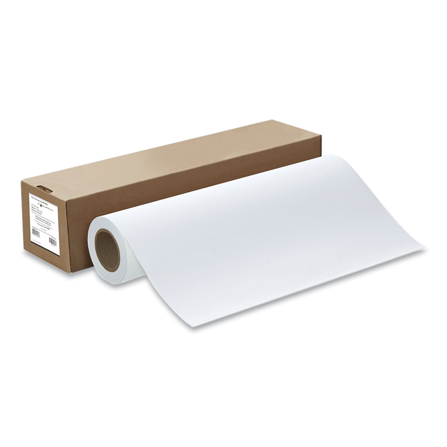 Canon® Peel and Stick Repositionable Roll, 3 Core, 20 lb, 11 mil, 24 x 100 ft, Matte White