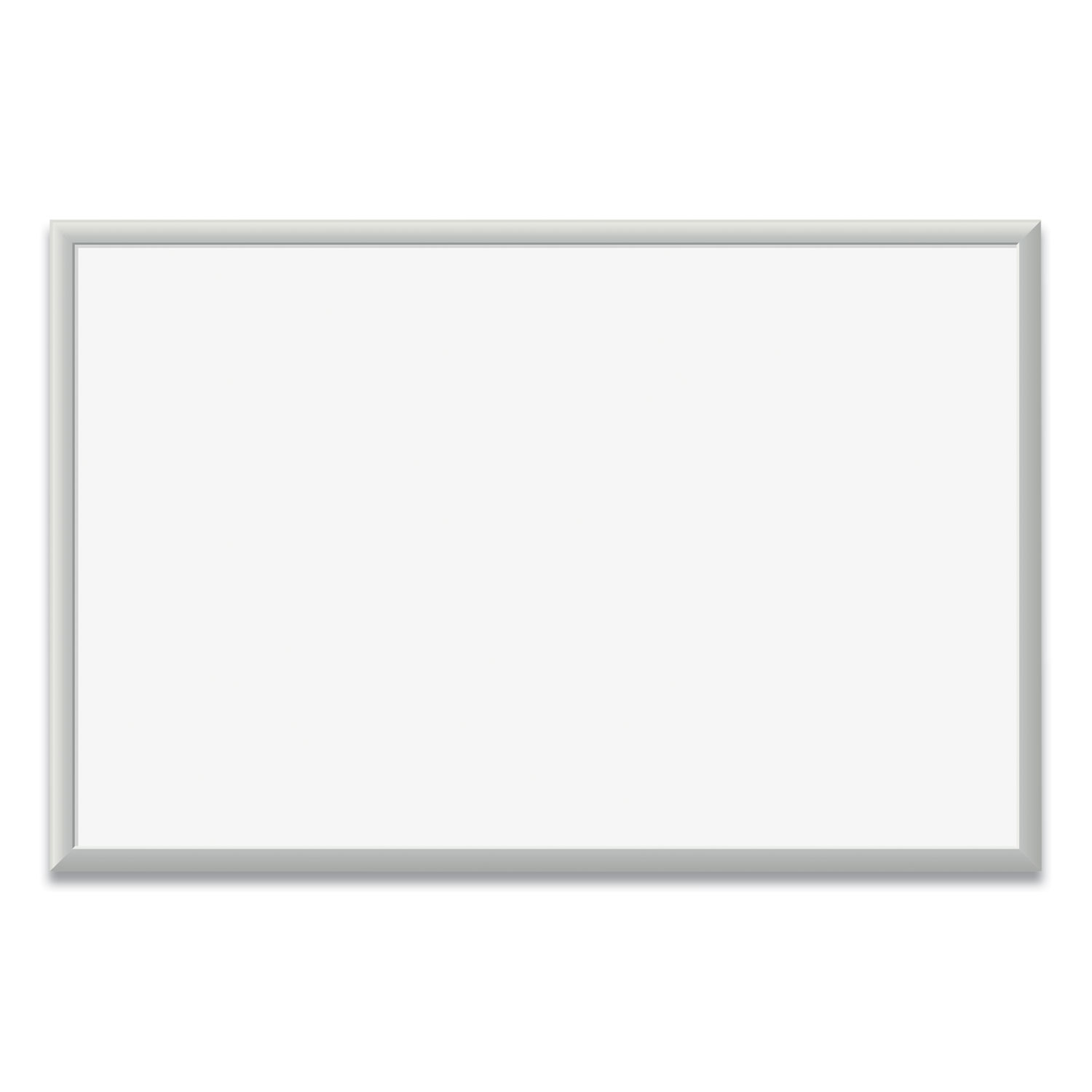Dry Erase Board with Aluminum Frame, 36 x 24, White Surface