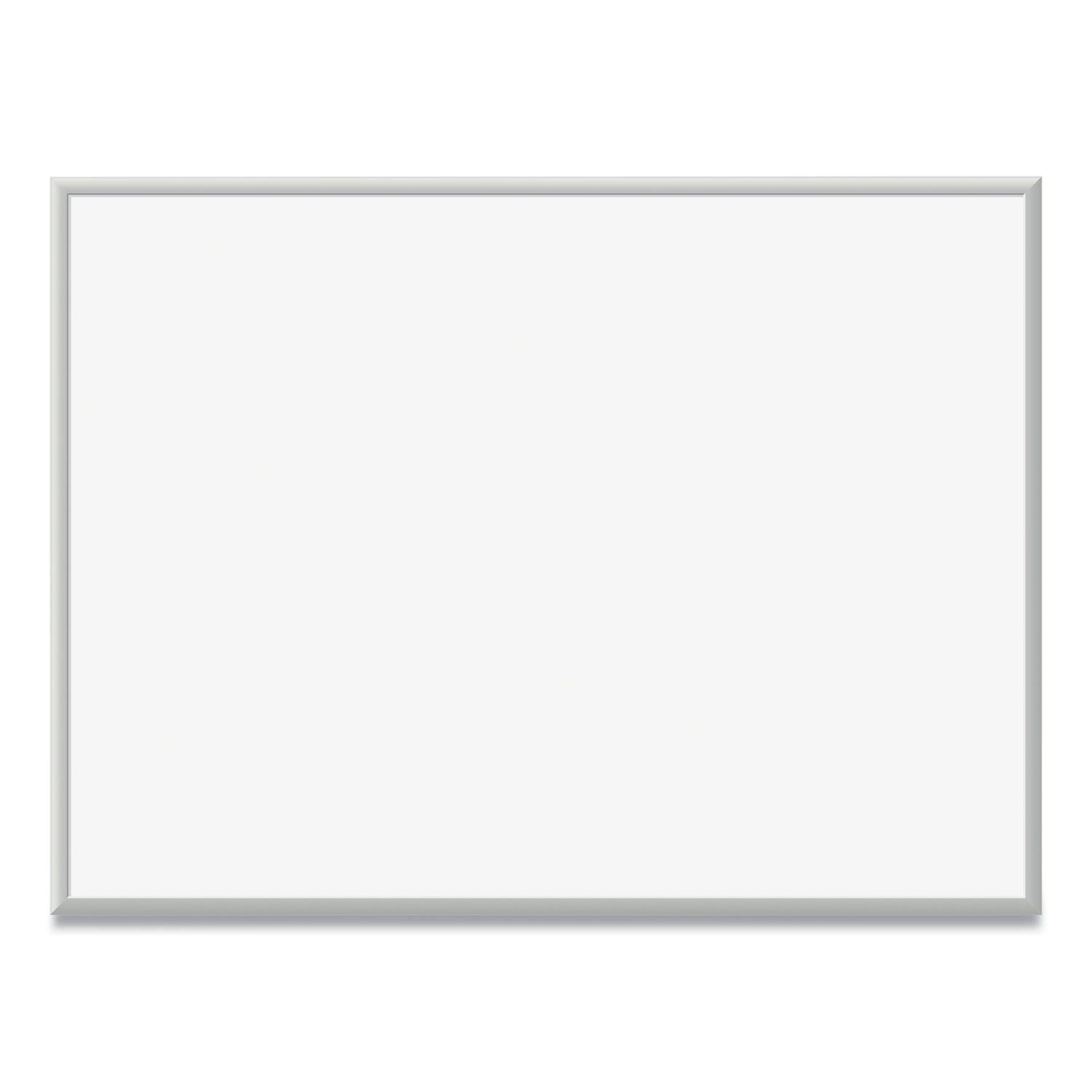 U Brands Magnetic Dry Erase Board with Aluminum Frame, 48 x 36, White Surface, Silver Frame