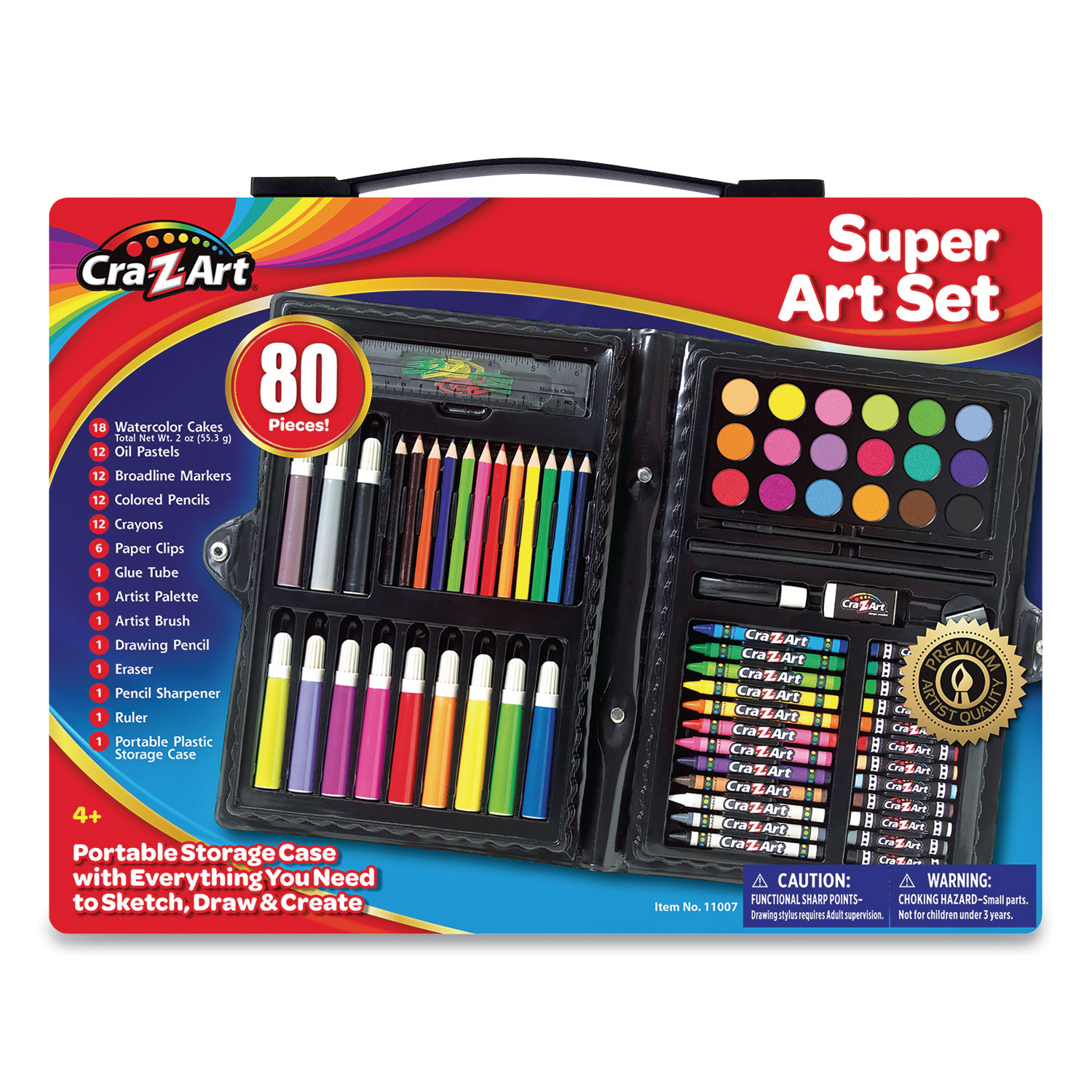 Super Tiny Colored Pencils: Set of super-small coloring styluses.