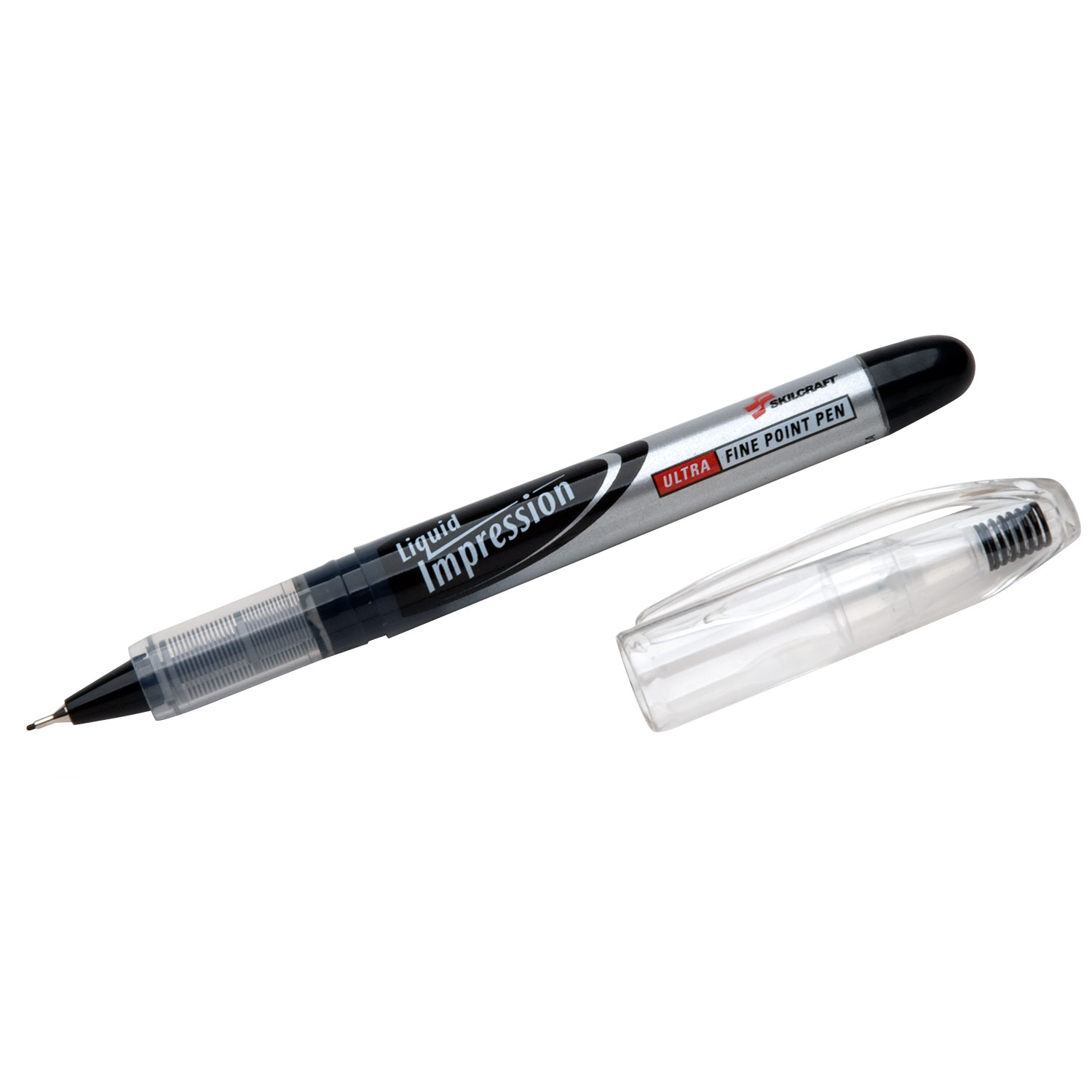 7520015194373 SKILCRAFT Liquid Impression Porous Point Pen, Stick