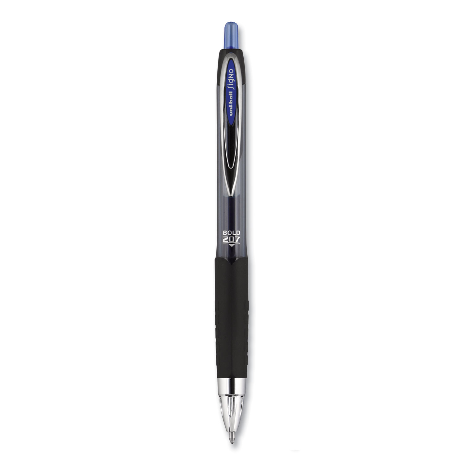 Uni-Ball 207 Impact RT Retractable Gel Rollerball Pen, 1.0mm, Bold Point, Blue Ink (3)