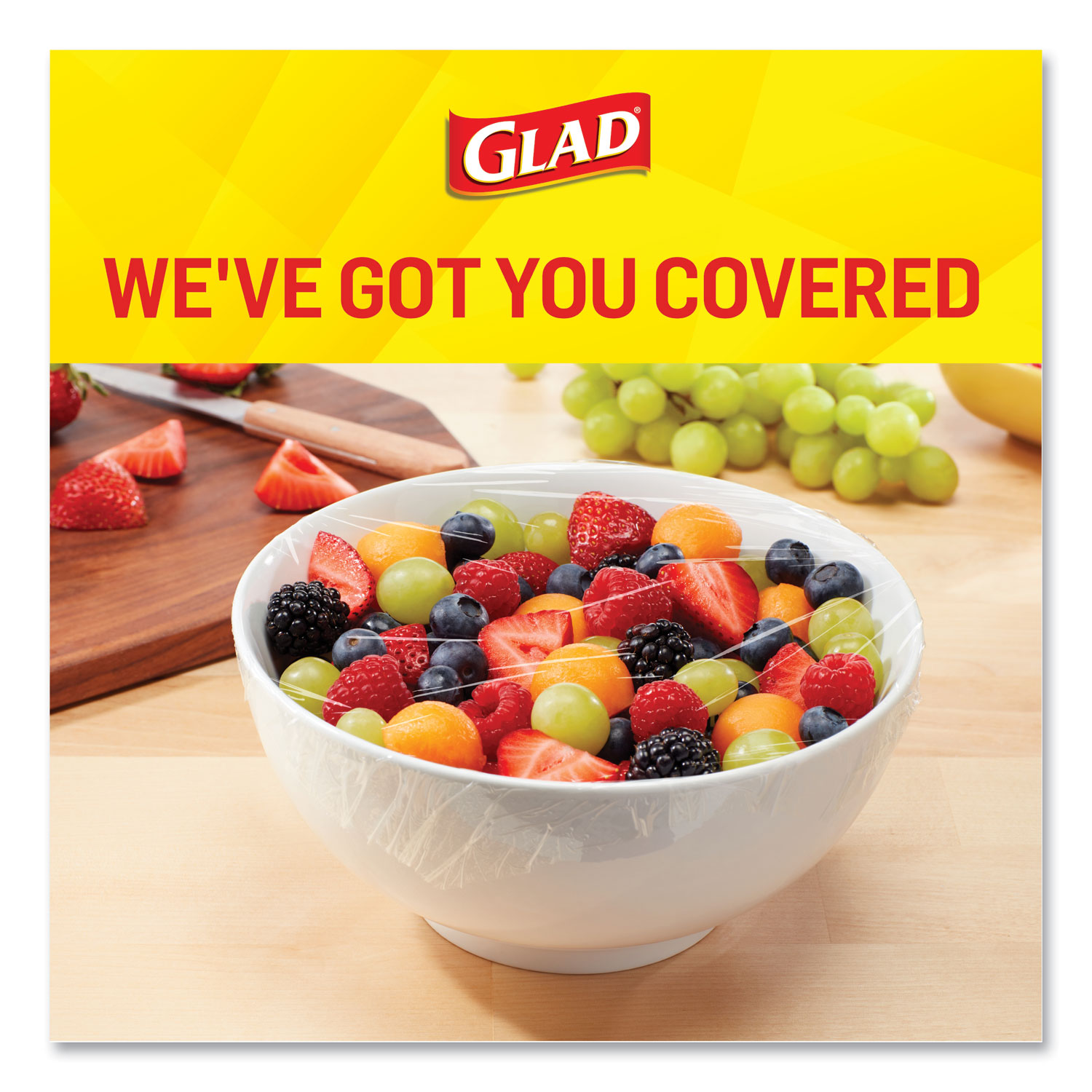 Save on Glad Cling Wrap 12 Inch Wide Clear Order Online Delivery