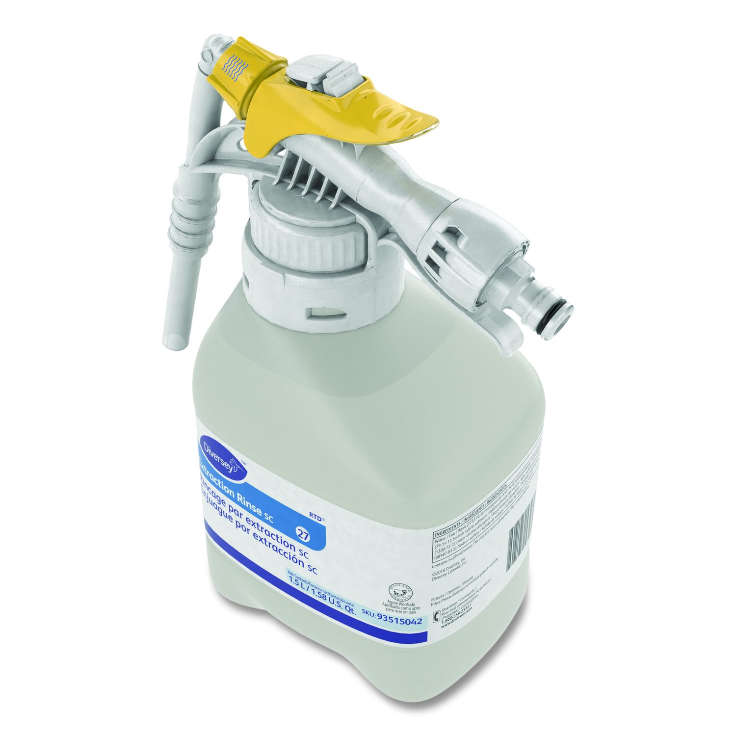 Diversey™ Extraction Rinse, Fruity Scent, 1.5 L RTD Bottle, 2/Carton ...