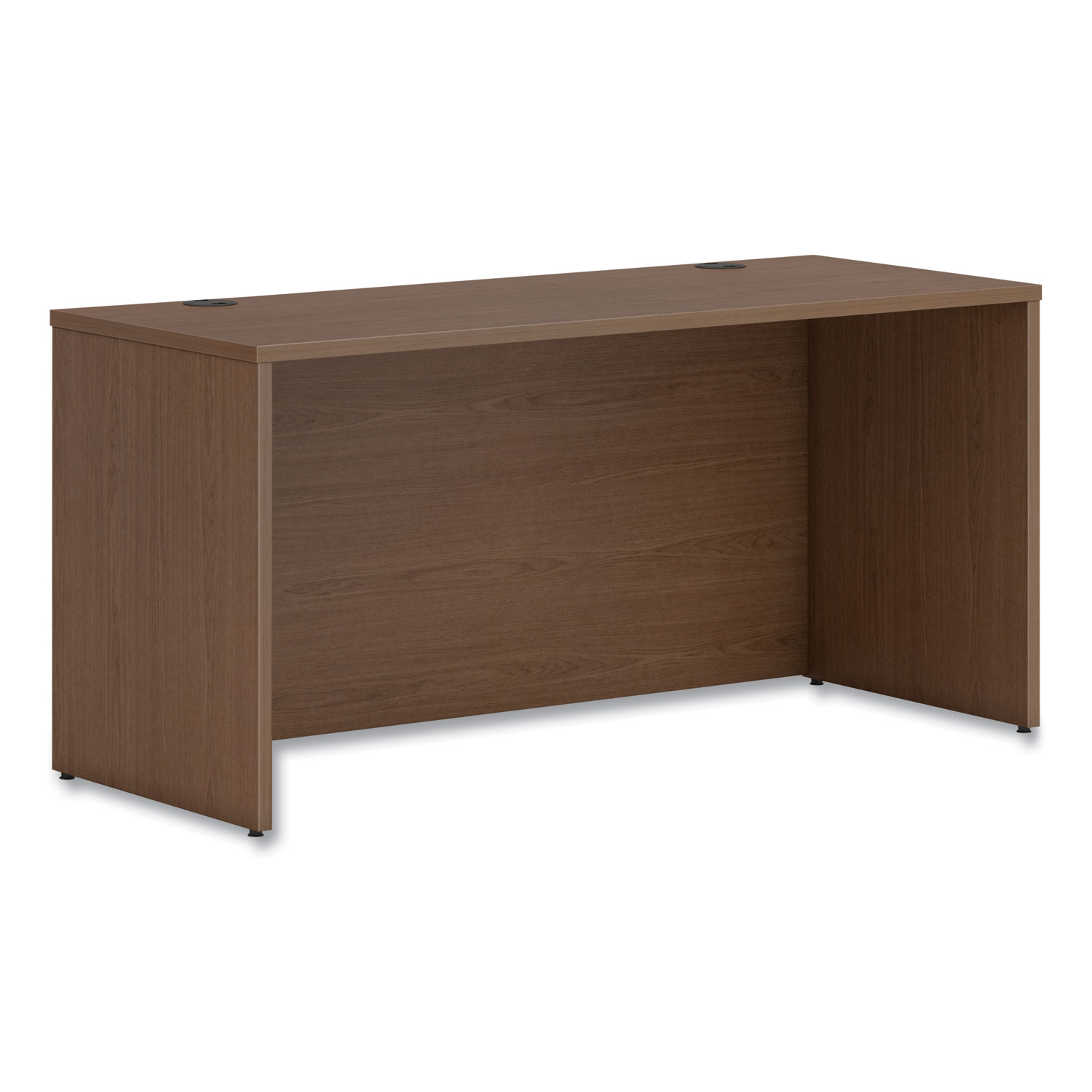 HON® Mod Credenza Shell, 60w x 24d x 29h, Sepia Walnut