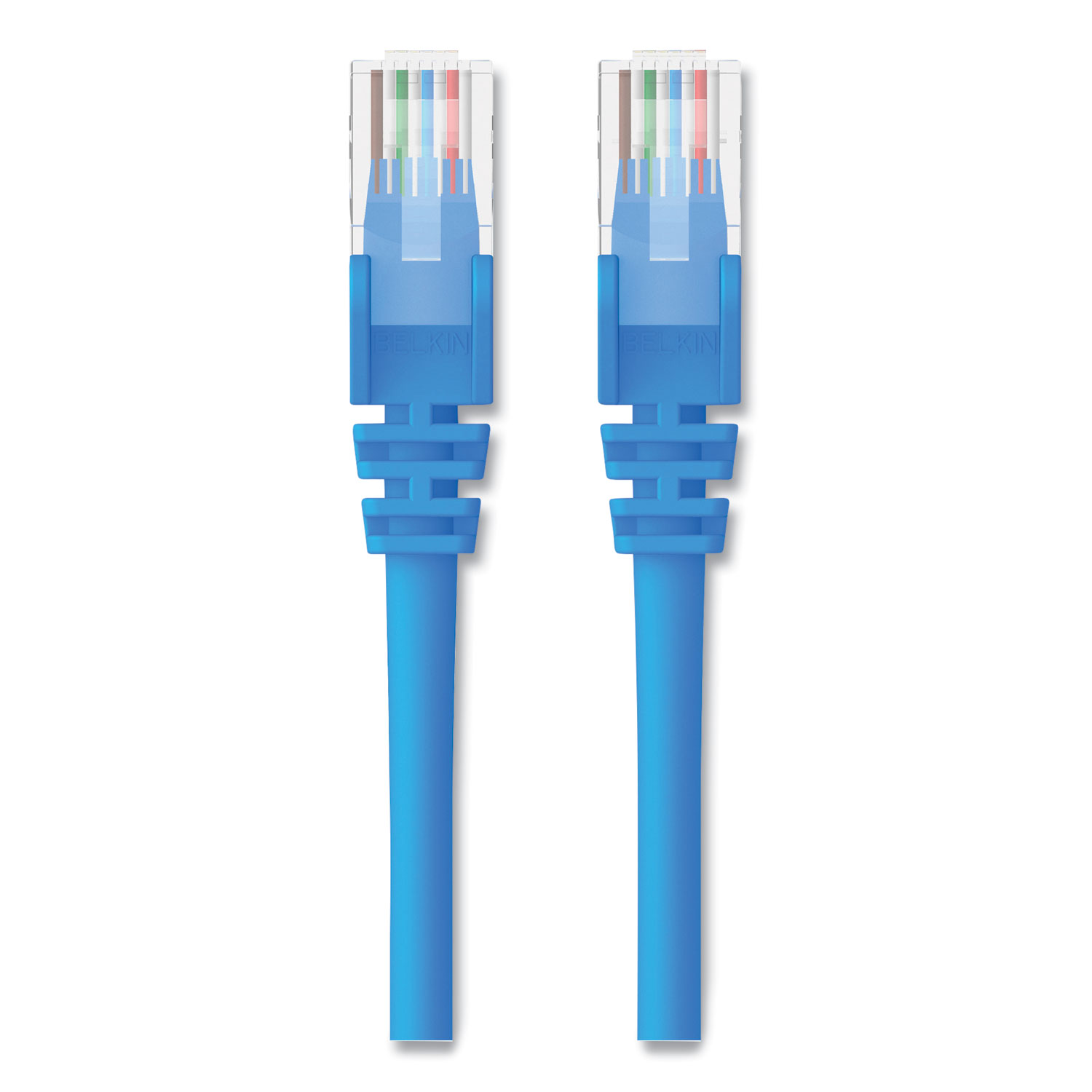 Belkin® CAT6 UTP Computer Patch Cable, 2 ft, Blue