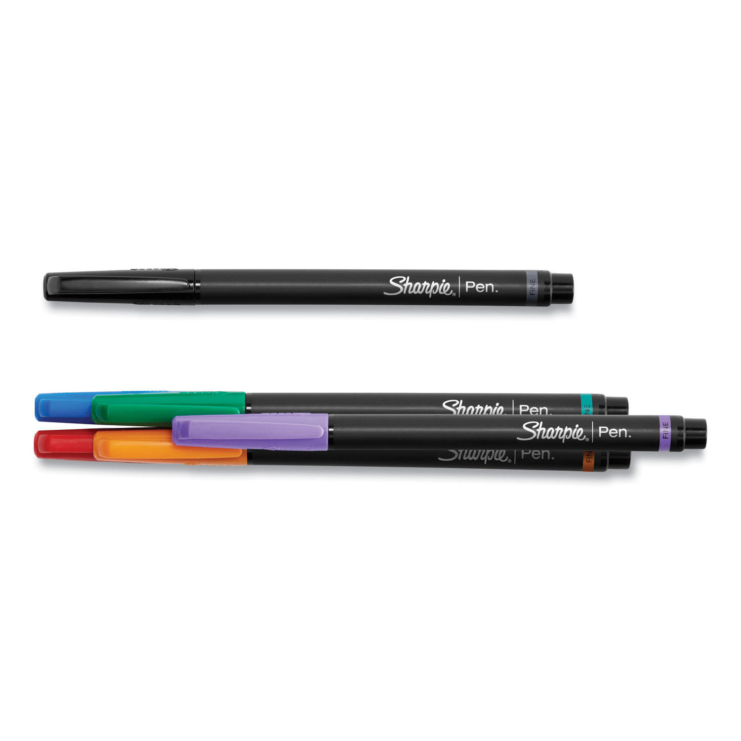 Sharpie Porous Art Pens Fine Point 0.4 mm Black Barrel Assorted Ink Colors  Pack Of 24 - Office Depot