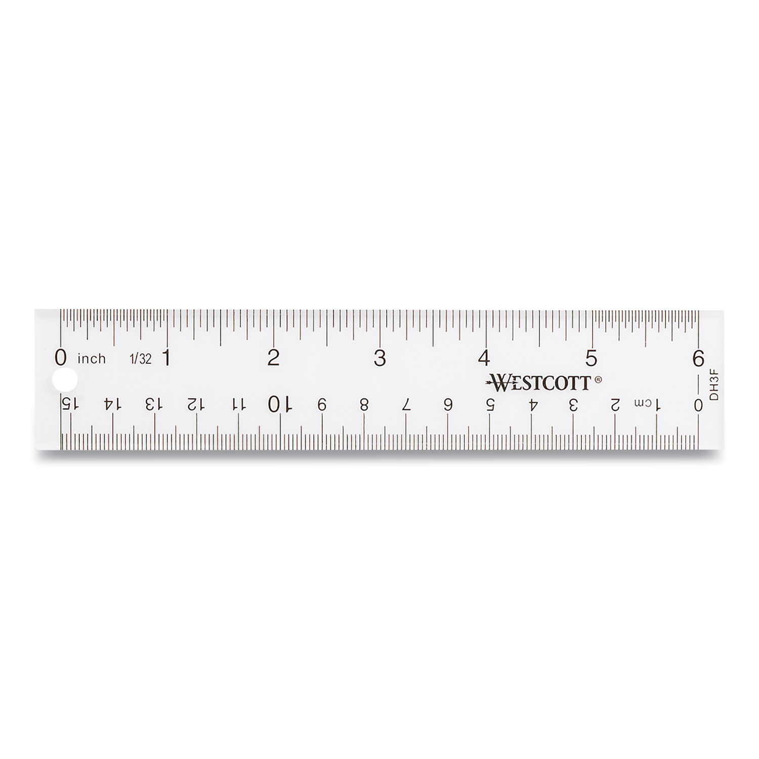 Wooden Meter Stick, Standard/Metric, 39.5, Clear Lacquer Finish, 12/Box