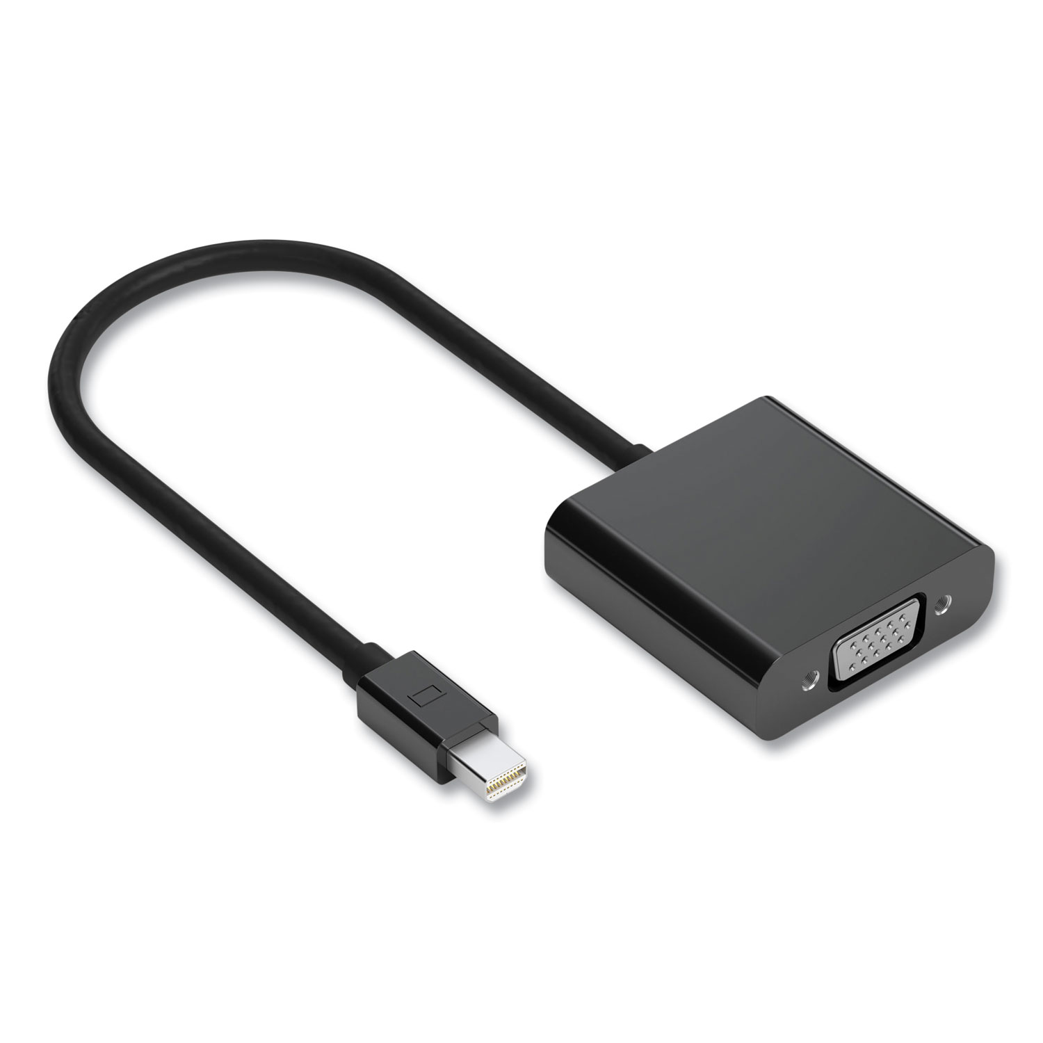 Mini DisplayPort to VGA Adapter, 6″, Black