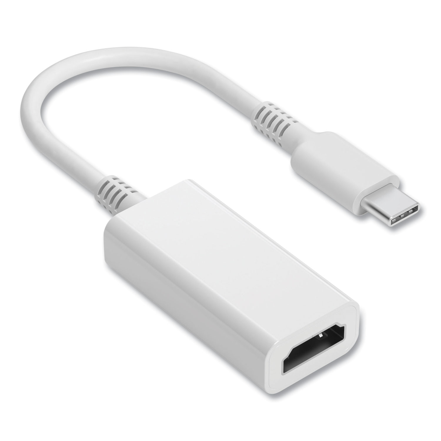 USB-C to HDMI Adapter, 6″, White