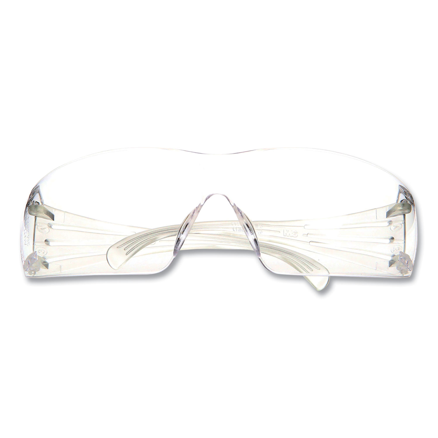 SecureFit Protective Eyewear, Anti-Fog/Scratch-Resistant, Clear Lens