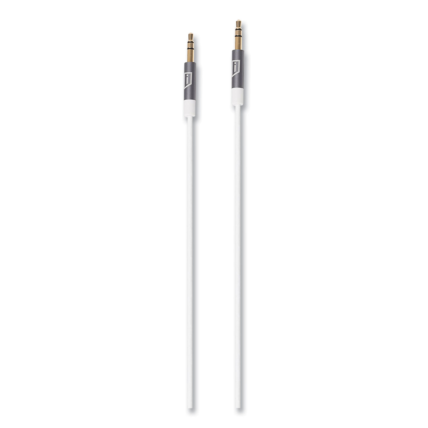 iStore 3.5 mm AUX Audio Cable, 4.9 ft, White