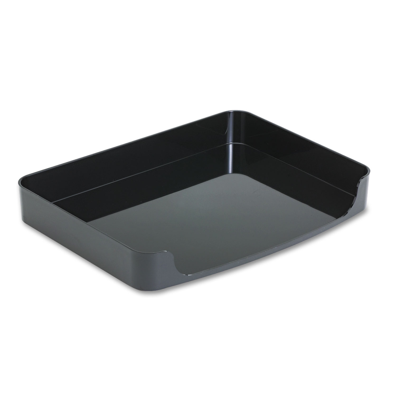  Officemate 22202 2200 Series Side-Loading Desk Tray, 1 Section, Letter Size Files, 13.63 x 10.25 x 2, Black (OIC22202) 