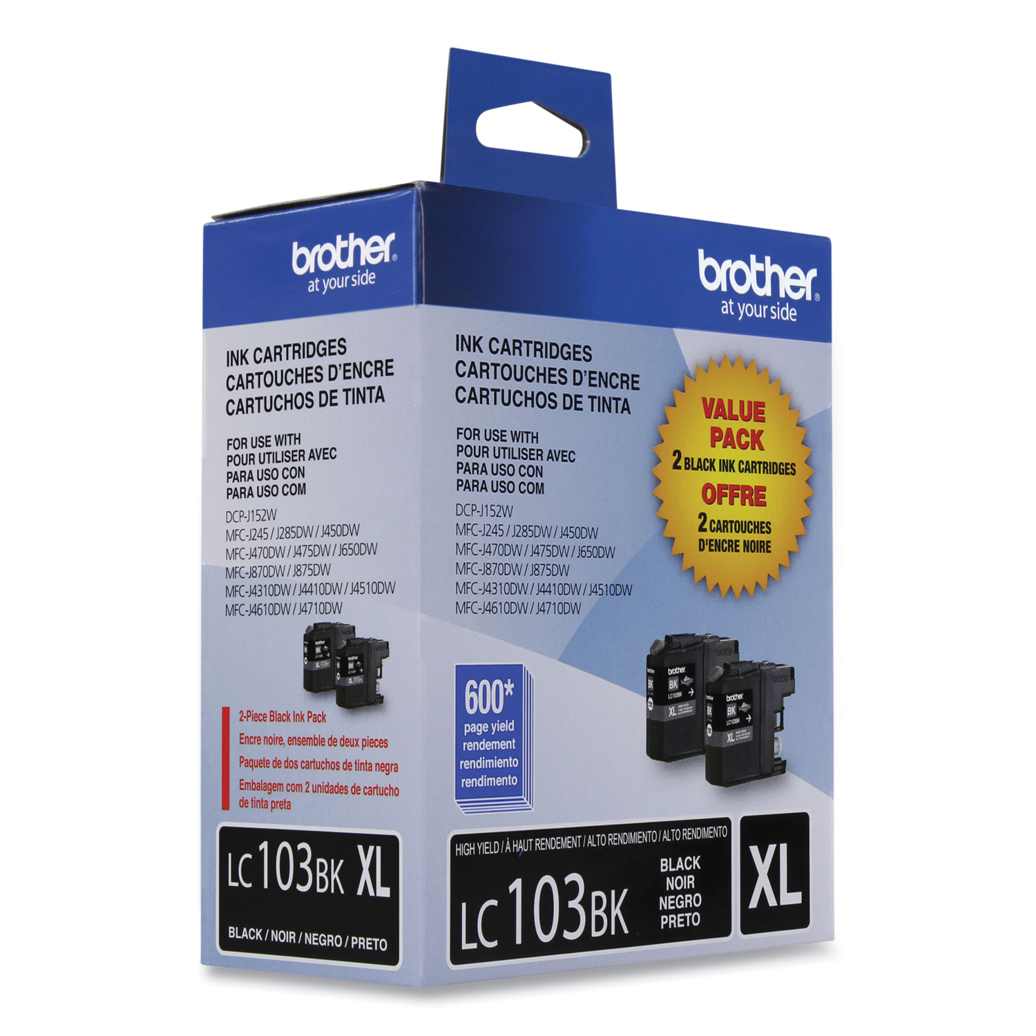Brother MFC-J6720DW (LC109BK) Black Extra High Yield Ink Cartridge (2,400  Yield)