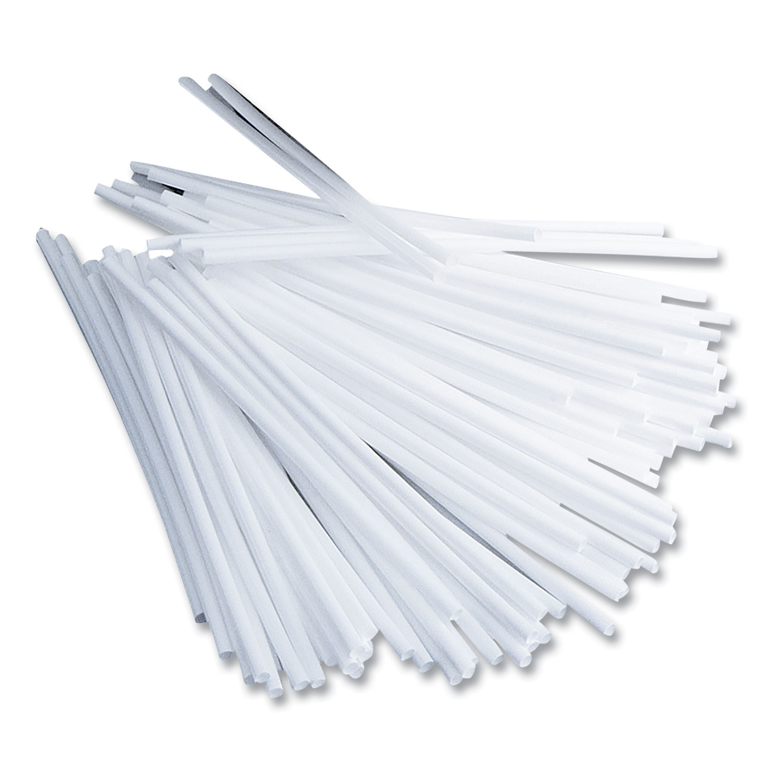Office Snax Plastic Stir Sticks 5Inch Plastic White 1000/Box