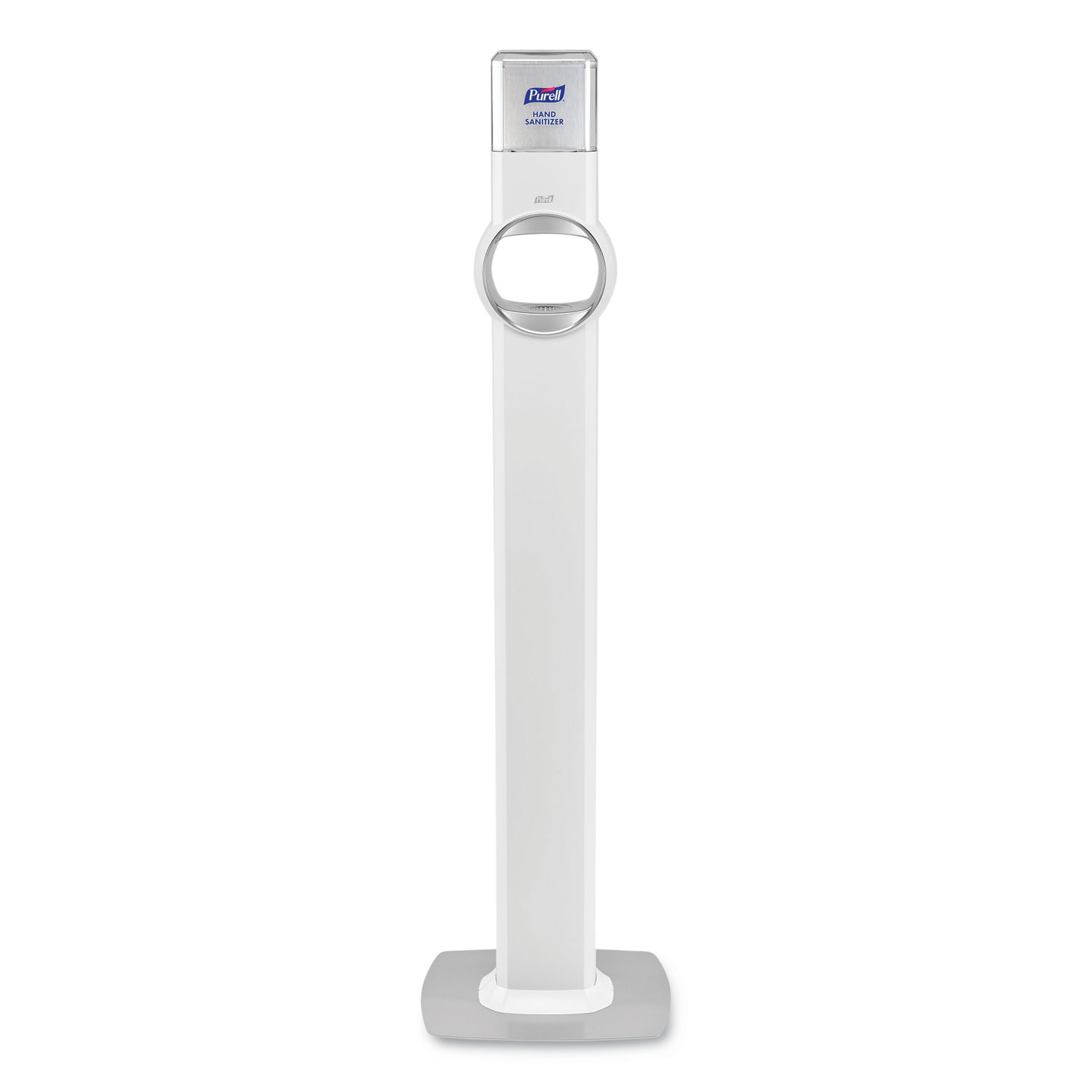 FS6 Touch-Free Floor Stand Dispenser, 1,200 mL, 12.5 x 11.3 x 38.5, White