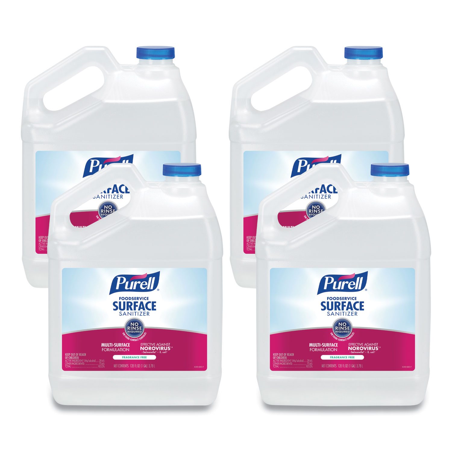 PURELL 110-Count Fragrance-Free Foodservice Surface Sanitizing