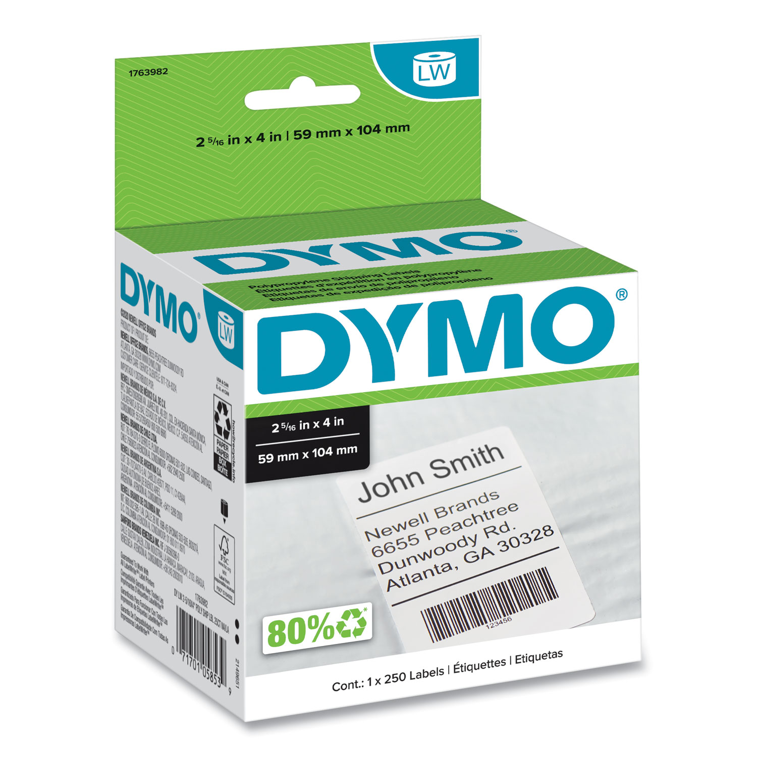 DYMO Non Adhesive Business Card Labels for LabelWriter Label