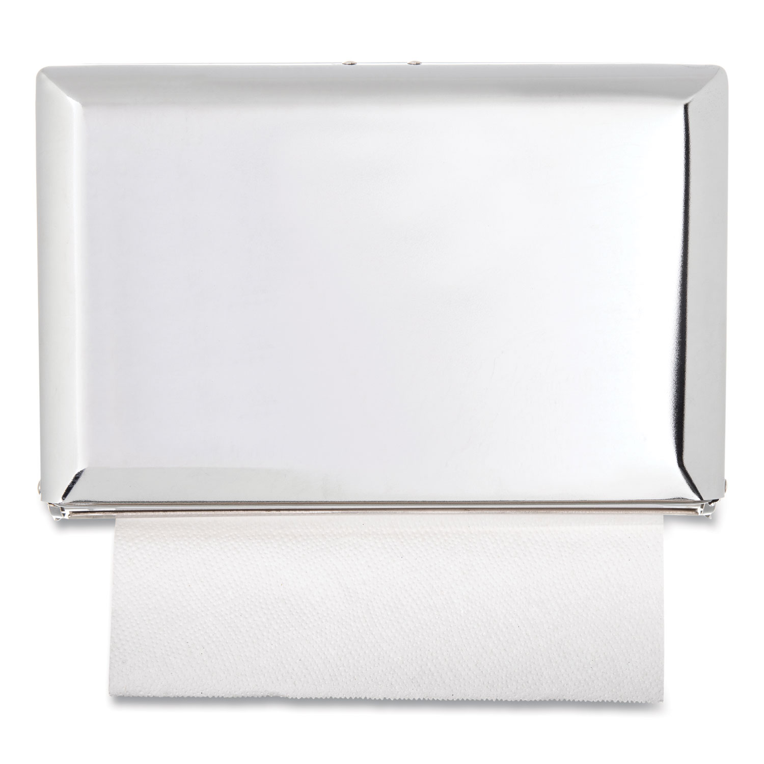 San Jamar T1950XC Chrome Mini C-Fold / Multi-Fold Towel Dispenser