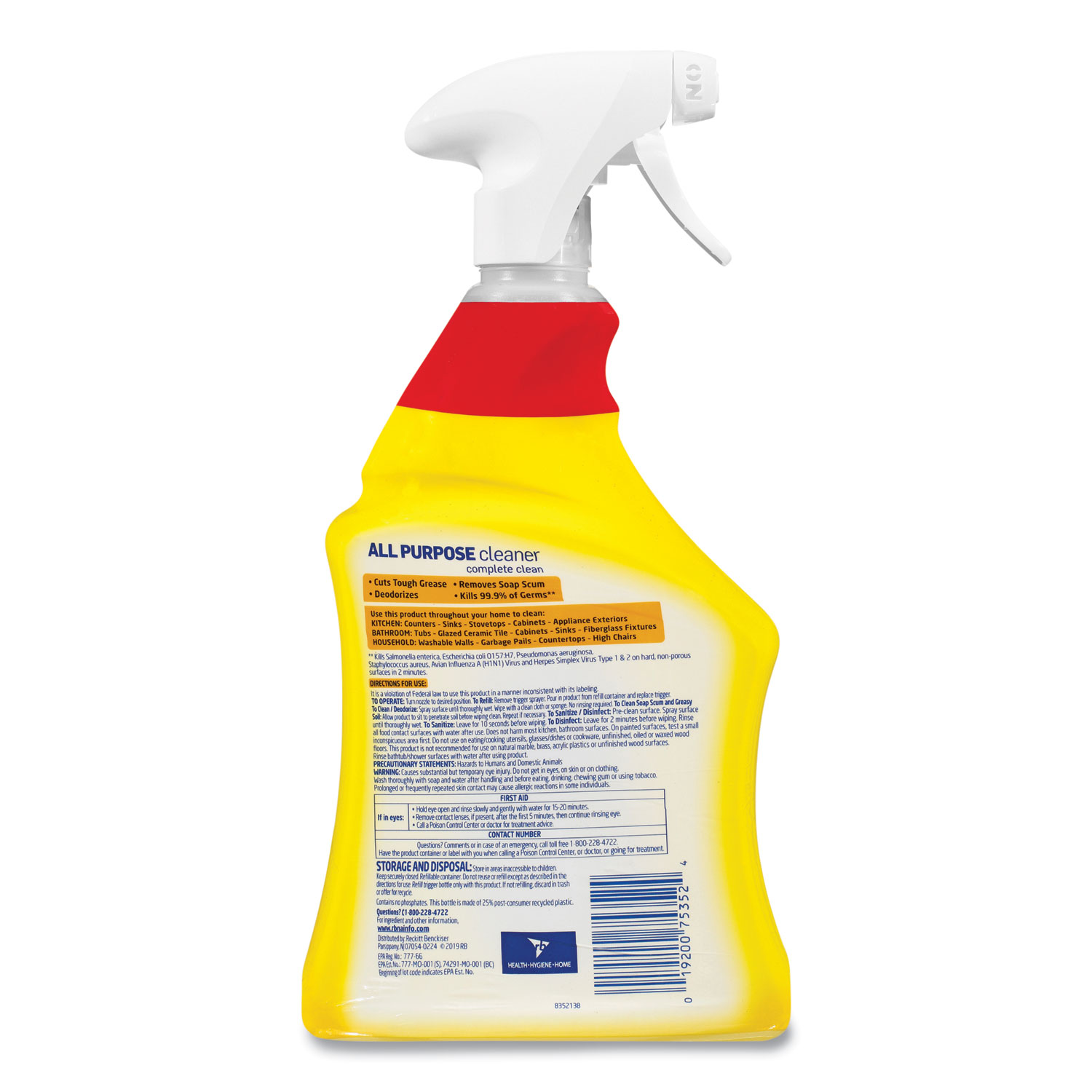 Lysol® Brand Disinfectant All Purpose Cleaner 32 oz Clearfield