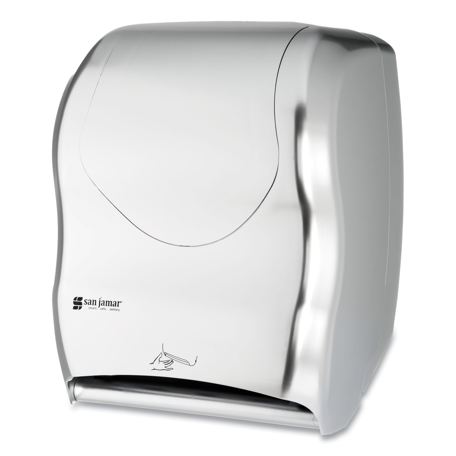 San Jamar Smart System with IQ Black Pearl Sensor Towel Dispenser