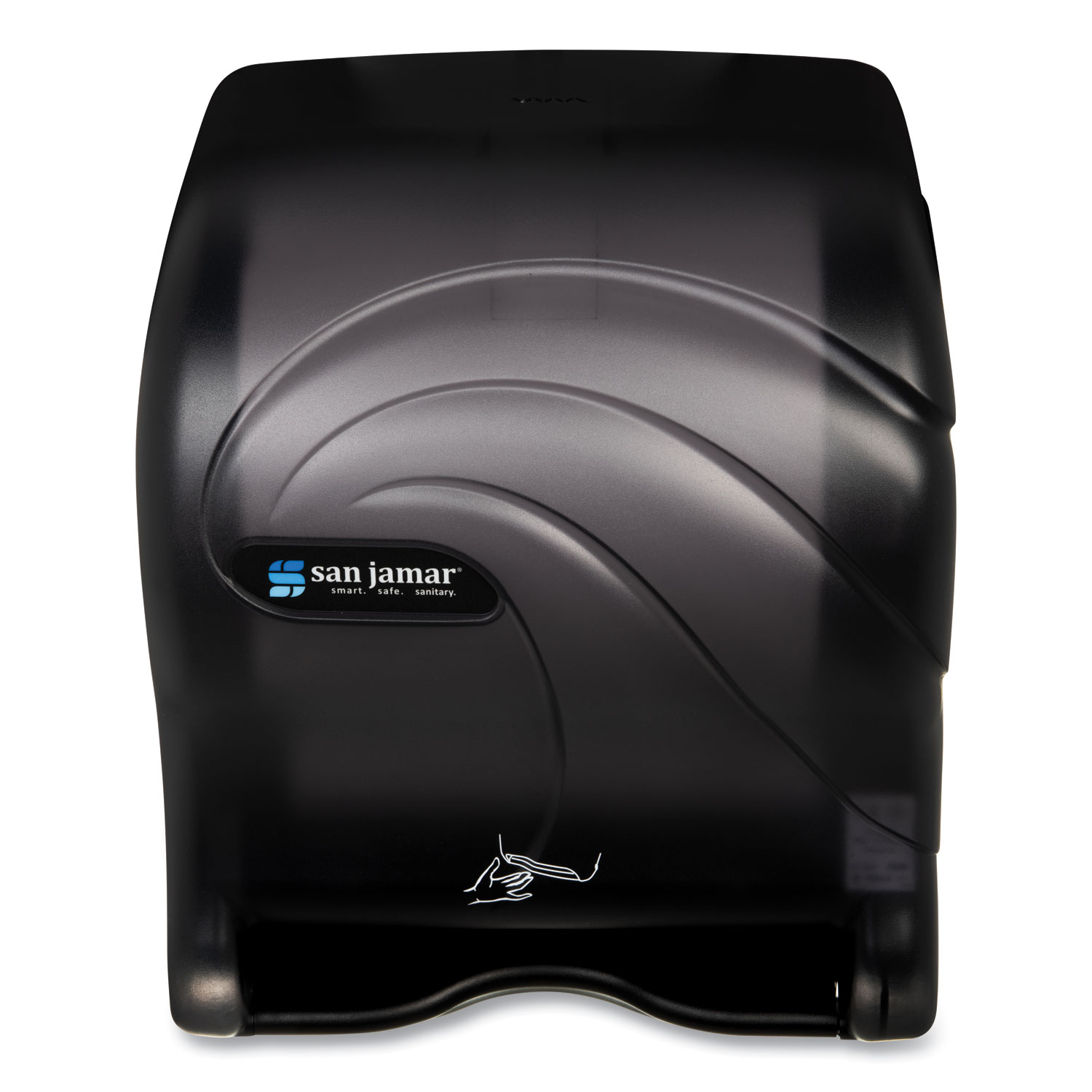 Oceans Smart Essence Electronic Towel Dispenser,14.4hx11.8wx9.1d, Black,  Plastic