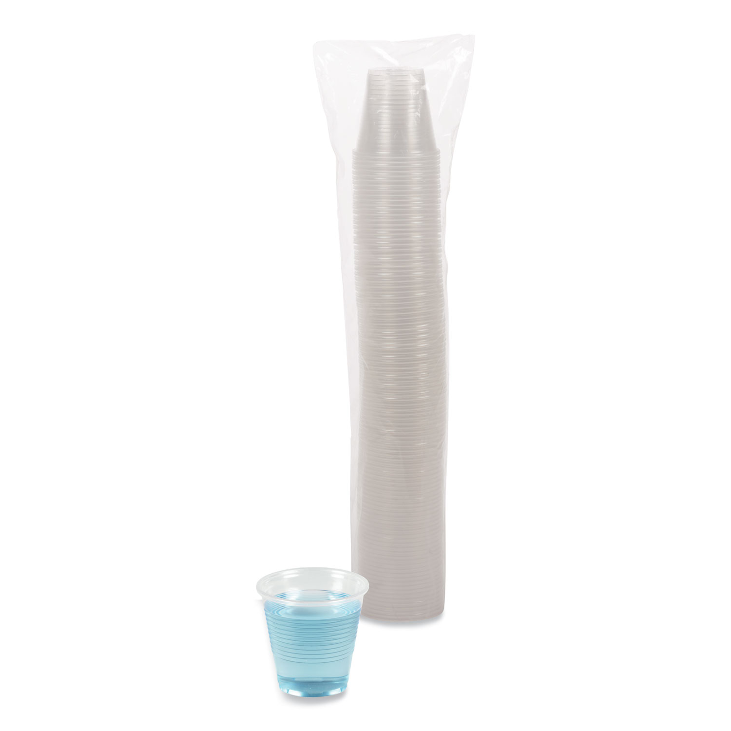 Essendant Translucent Plastic Cold Cups, 12oz, Polypropylene, 50