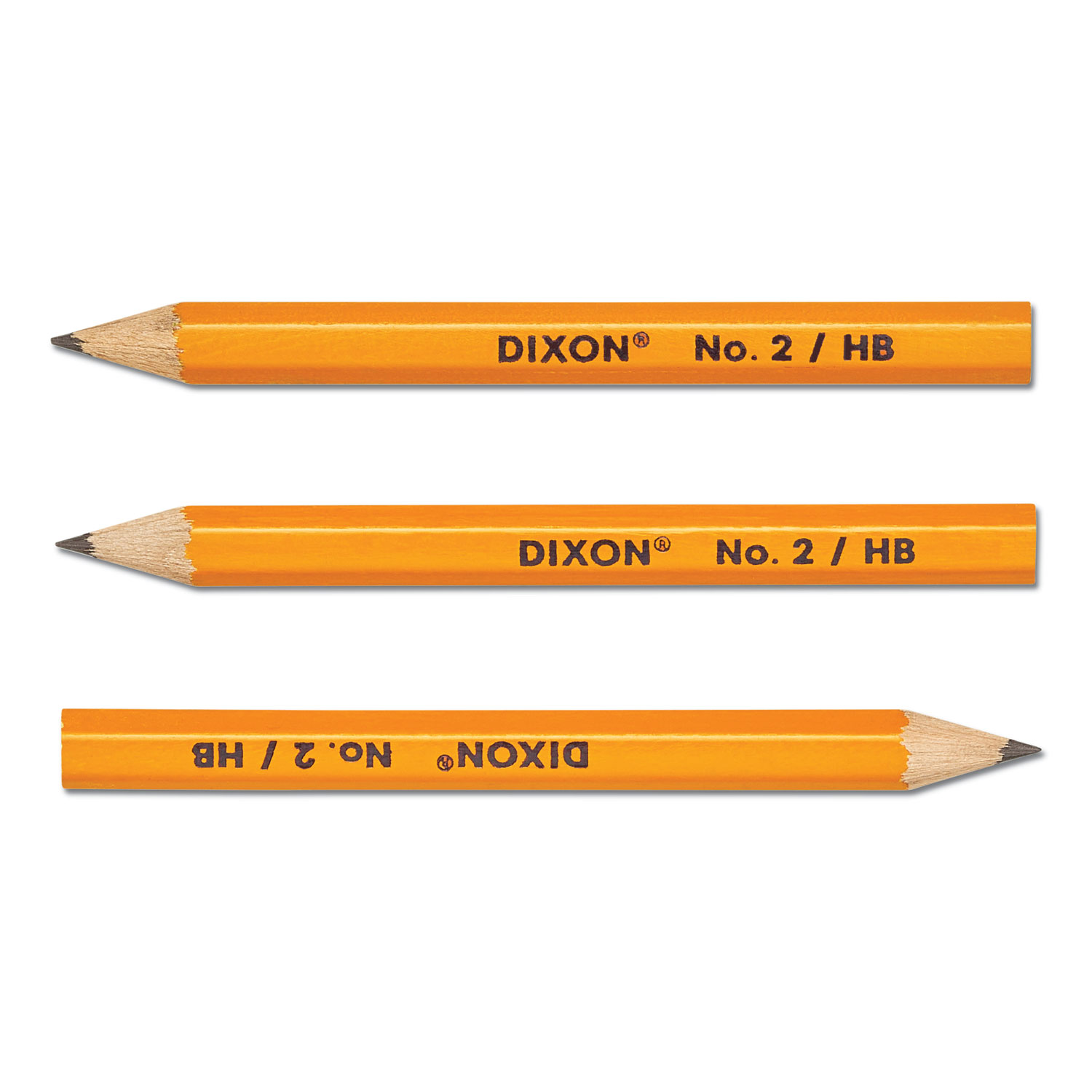Golf Wooden Pencils, 0.7 mm, HB (#2), Black Lead, Yellow Barrel, 144/Box -  Office Express Office Products